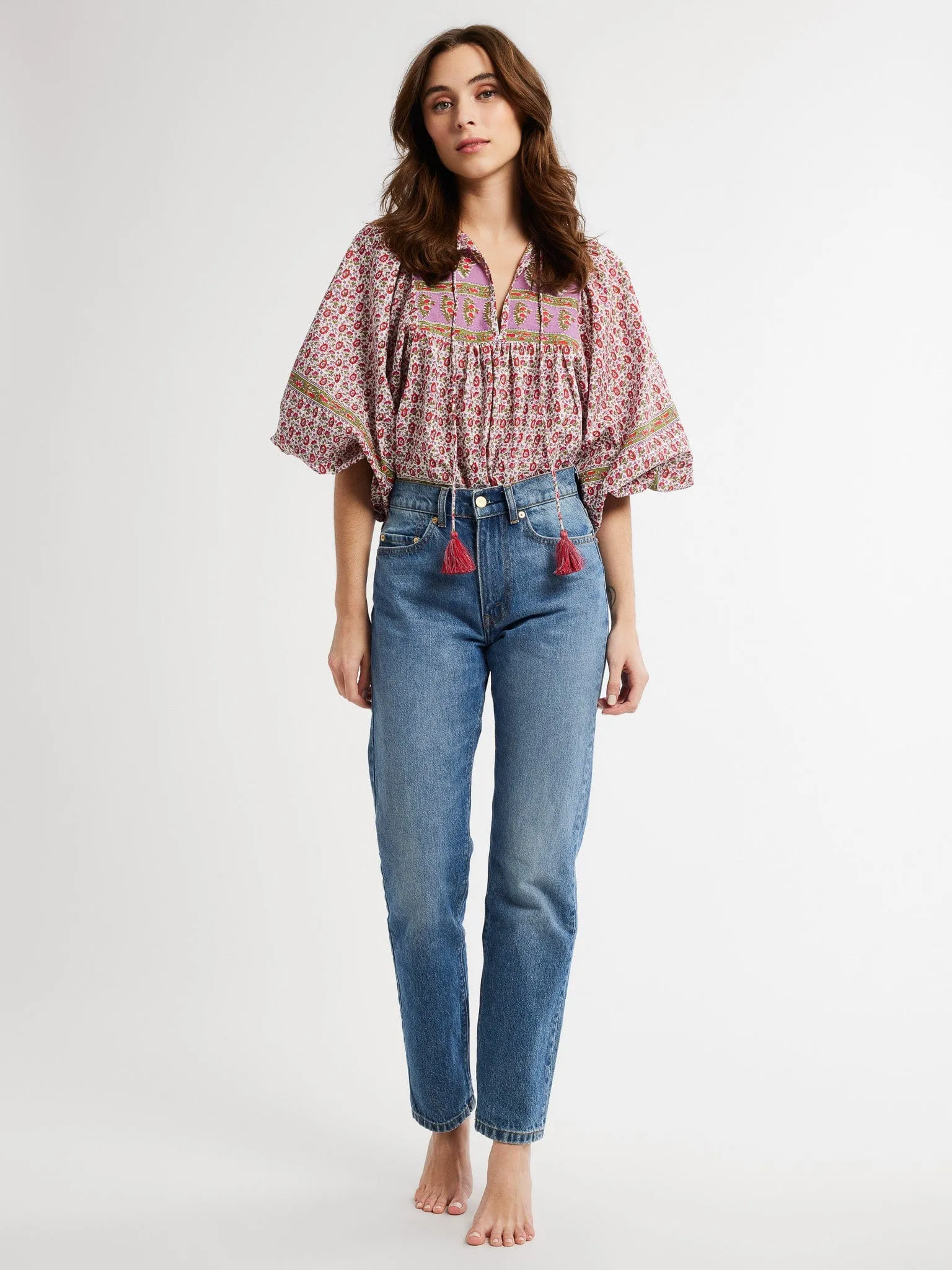 Charlie Top in Heirloom sold by MILLE product image thumbnail 3