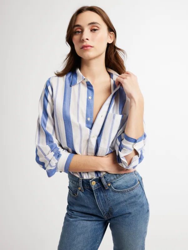 Sofia Top in Nantucket Stripe sold by MILLE