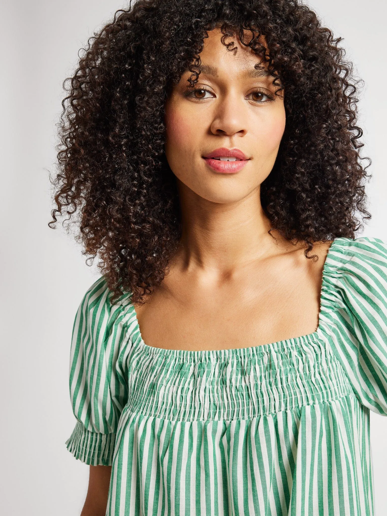 Jane Dress in Kelly Stripe sold by MILLE product image thumbnail 3