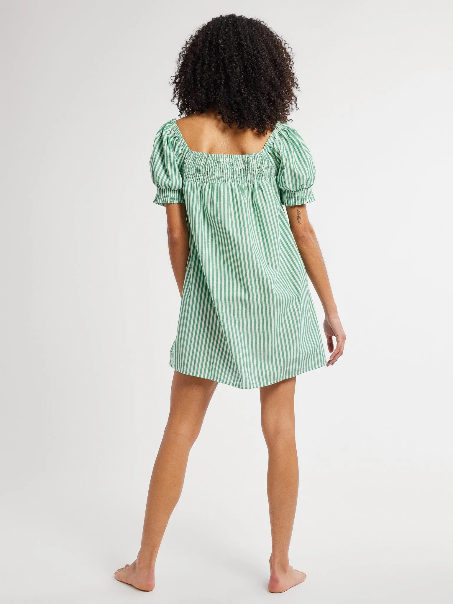 Jane Dress in Kelly Stripe sold by MILLE product image thumbnail 4