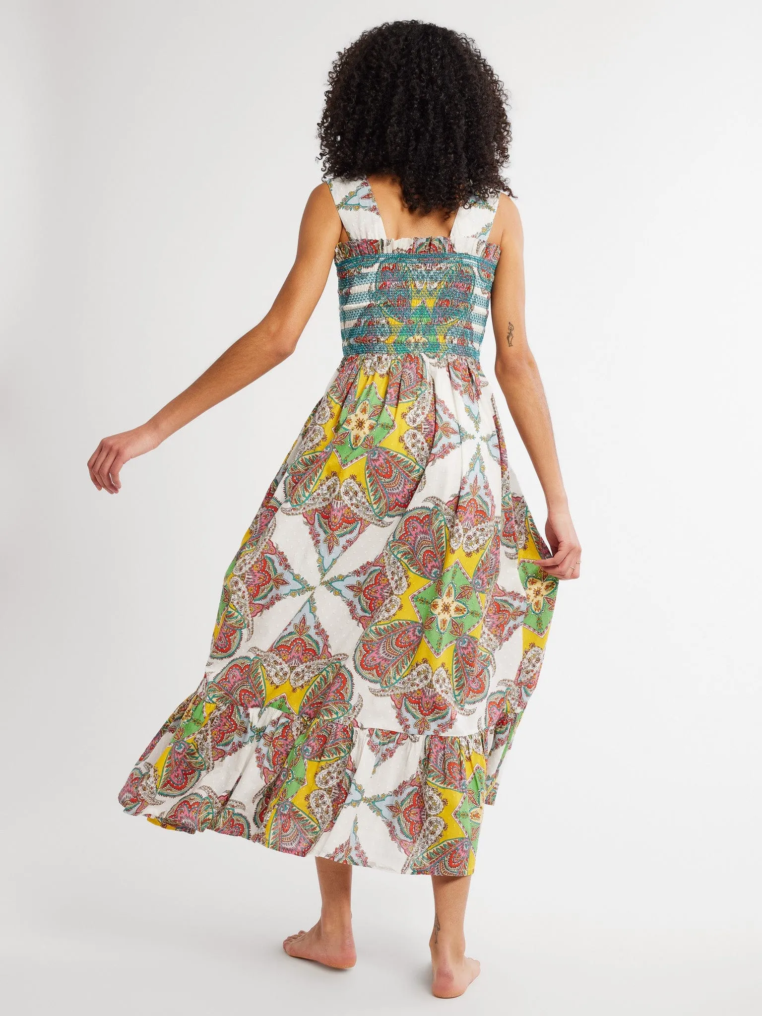 Garden Dress in Kaleidoscope sold by MILLE product image thumbnail 4