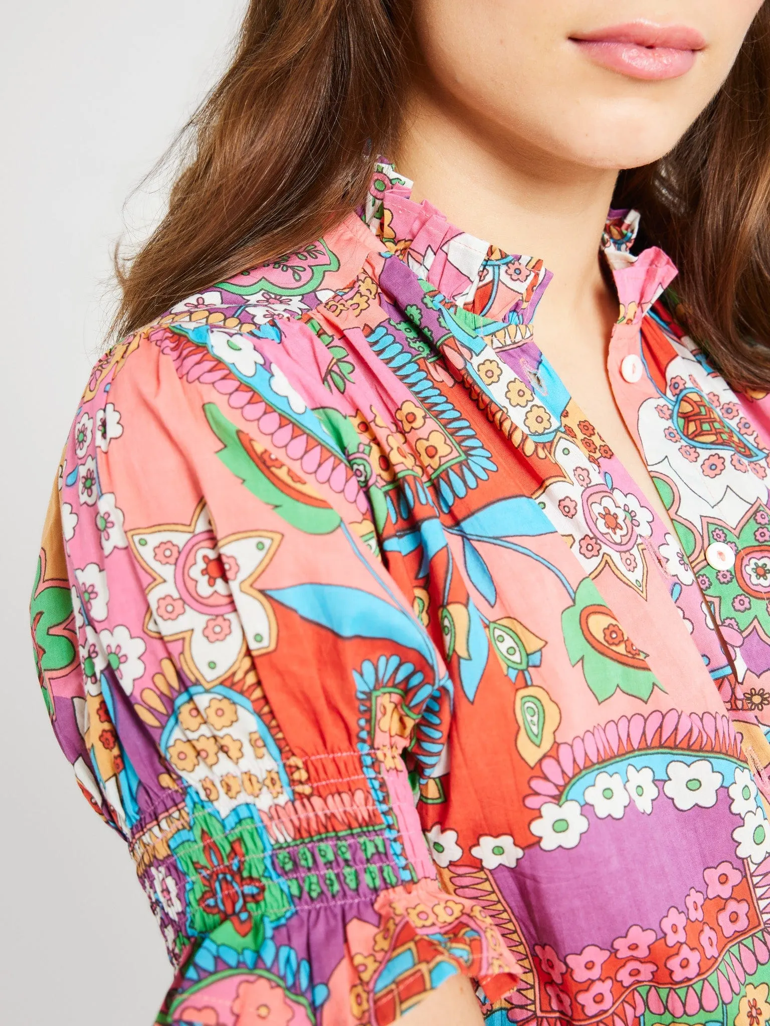 Marnie Top in Shangri-La sold by MILLE product image thumbnail 4