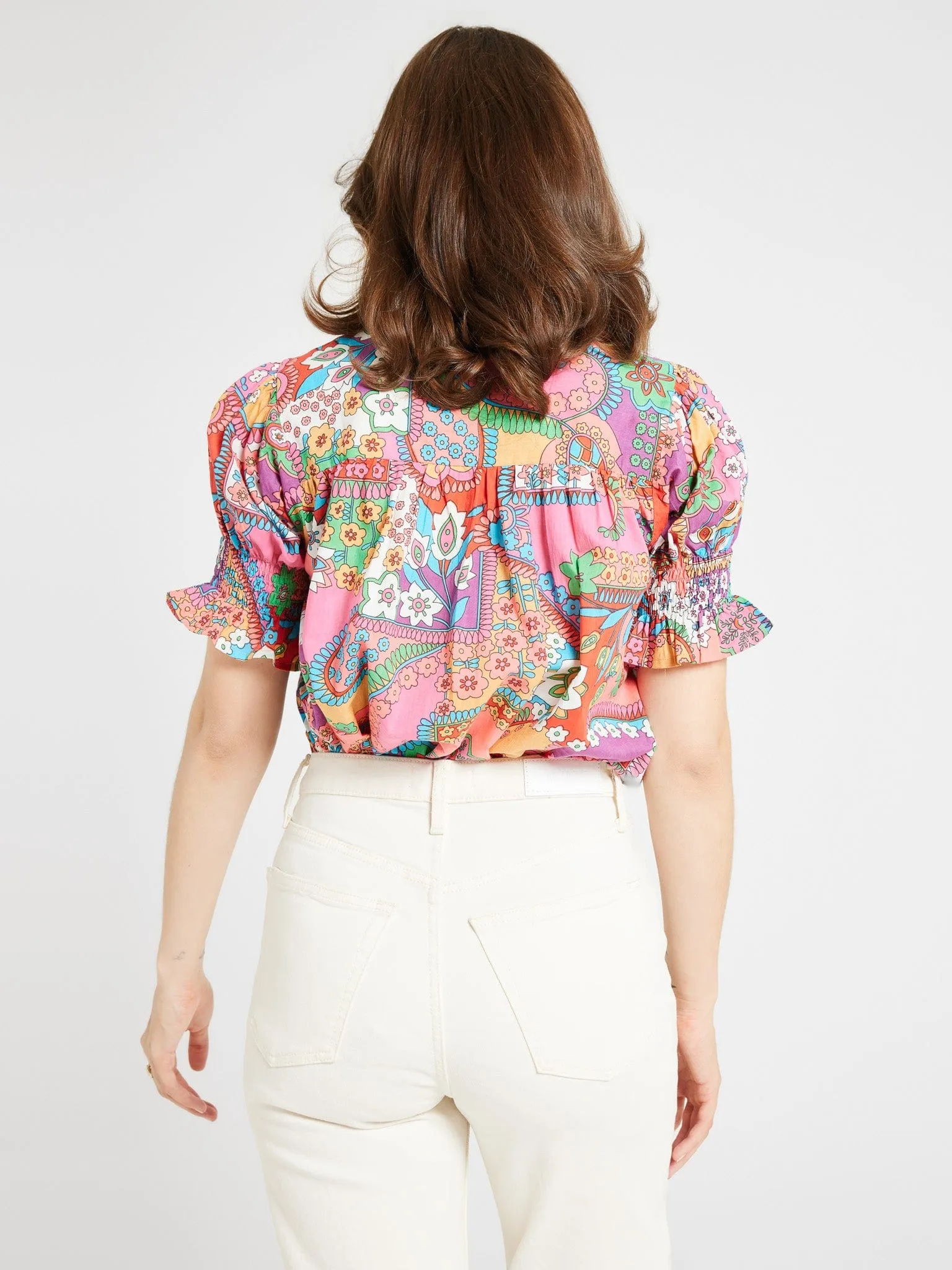Marnie Top in Shangri-La sold by MILLE product image thumbnail 3