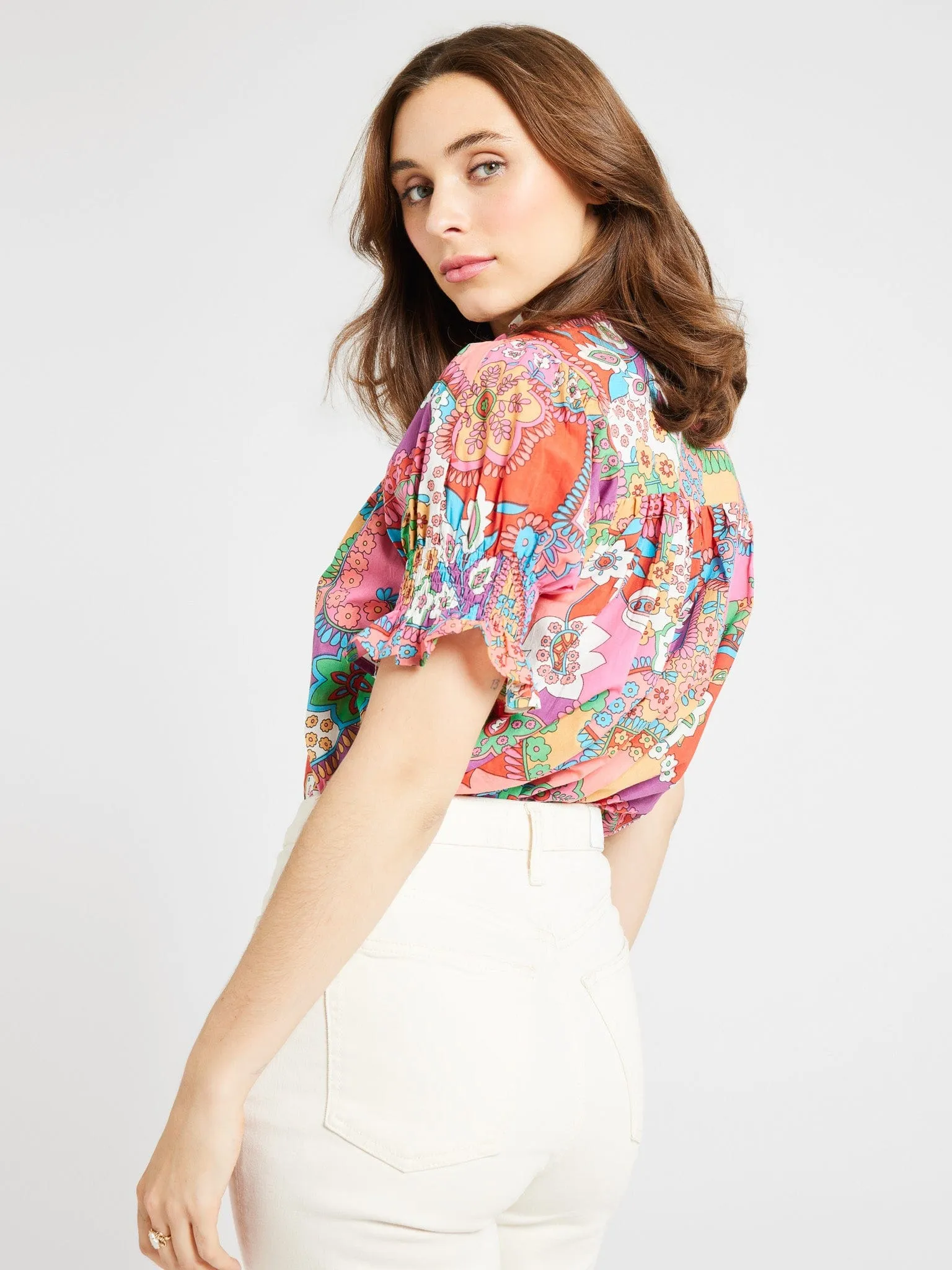 Marnie Top in Shangri-La sold by MILLE product image thumbnail 2