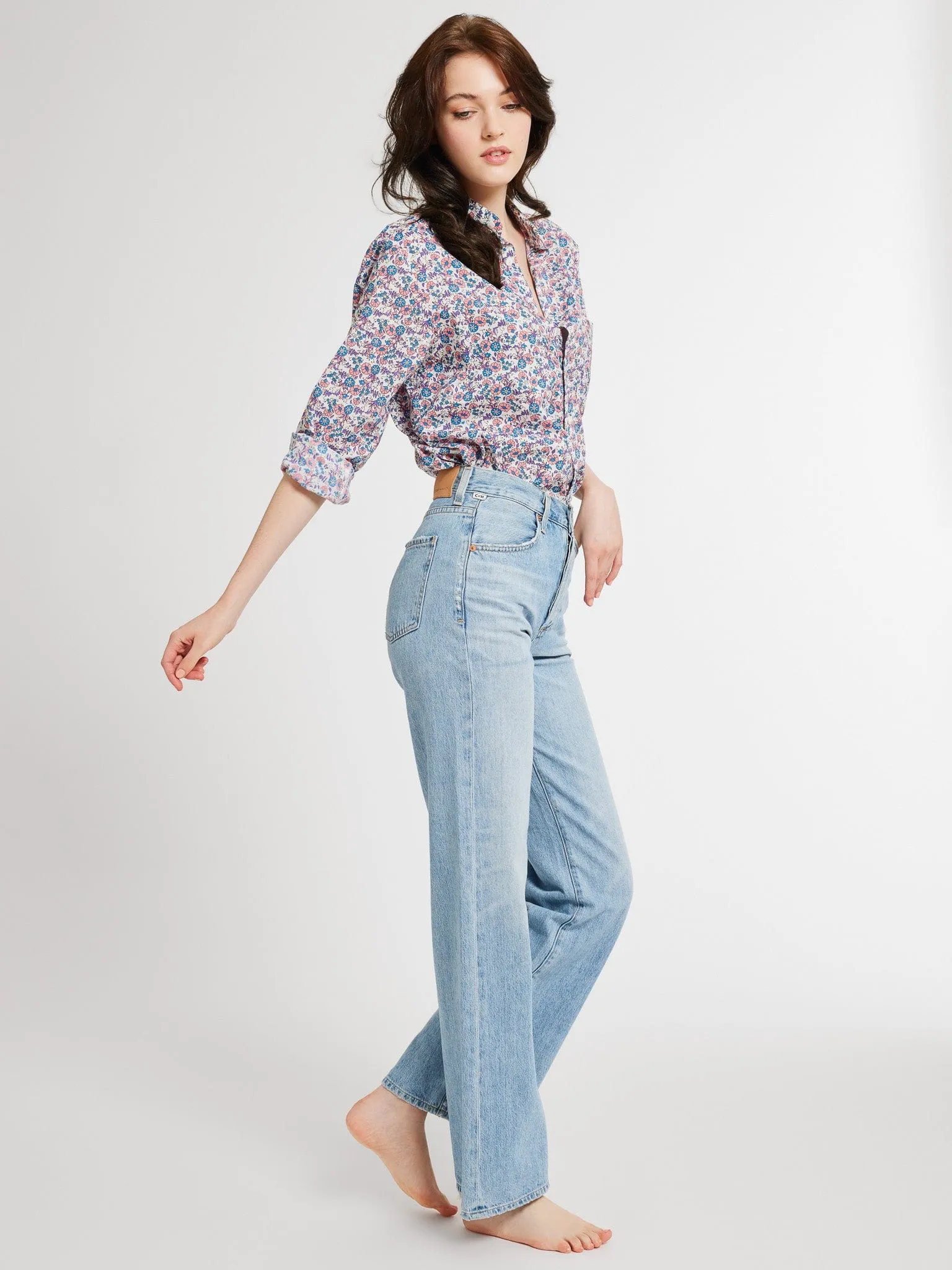 Sofia Top in Bluebell sold by MILLE product image thumbnail 5