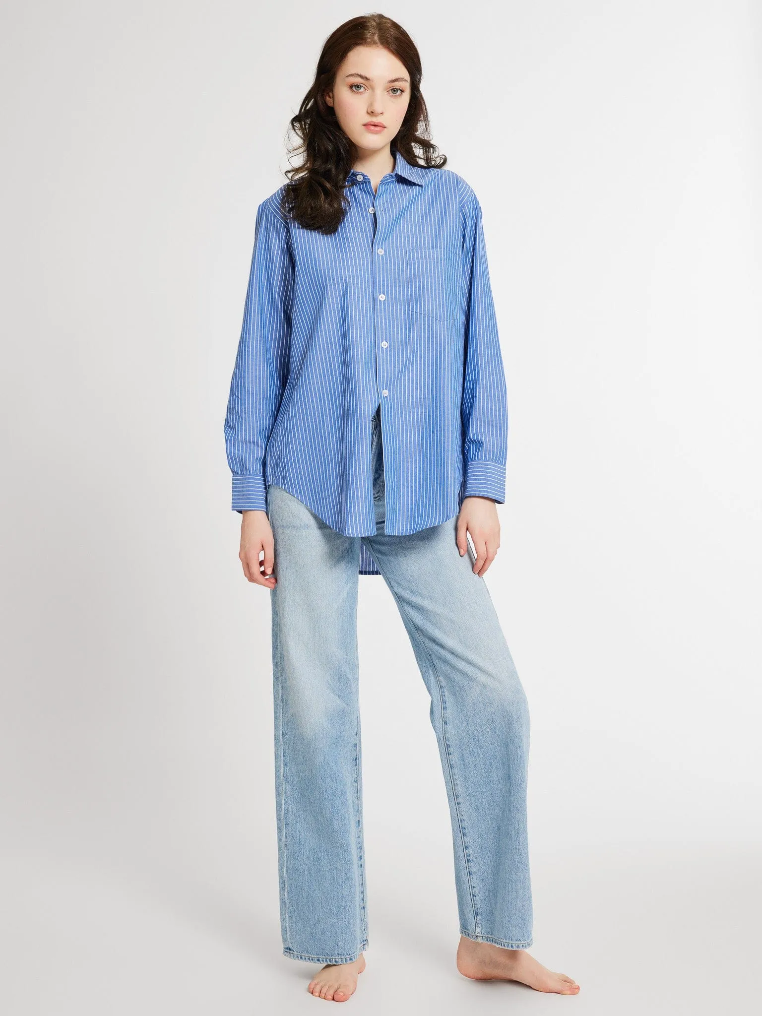 Sofia Top in Harbor Stripe sold by MILLE product image thumbnail 2