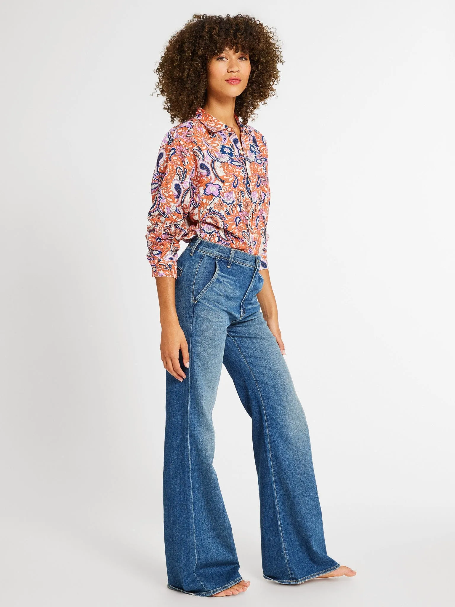 Sofia Top in Tangier sold by MILLE product image thumbnail 2