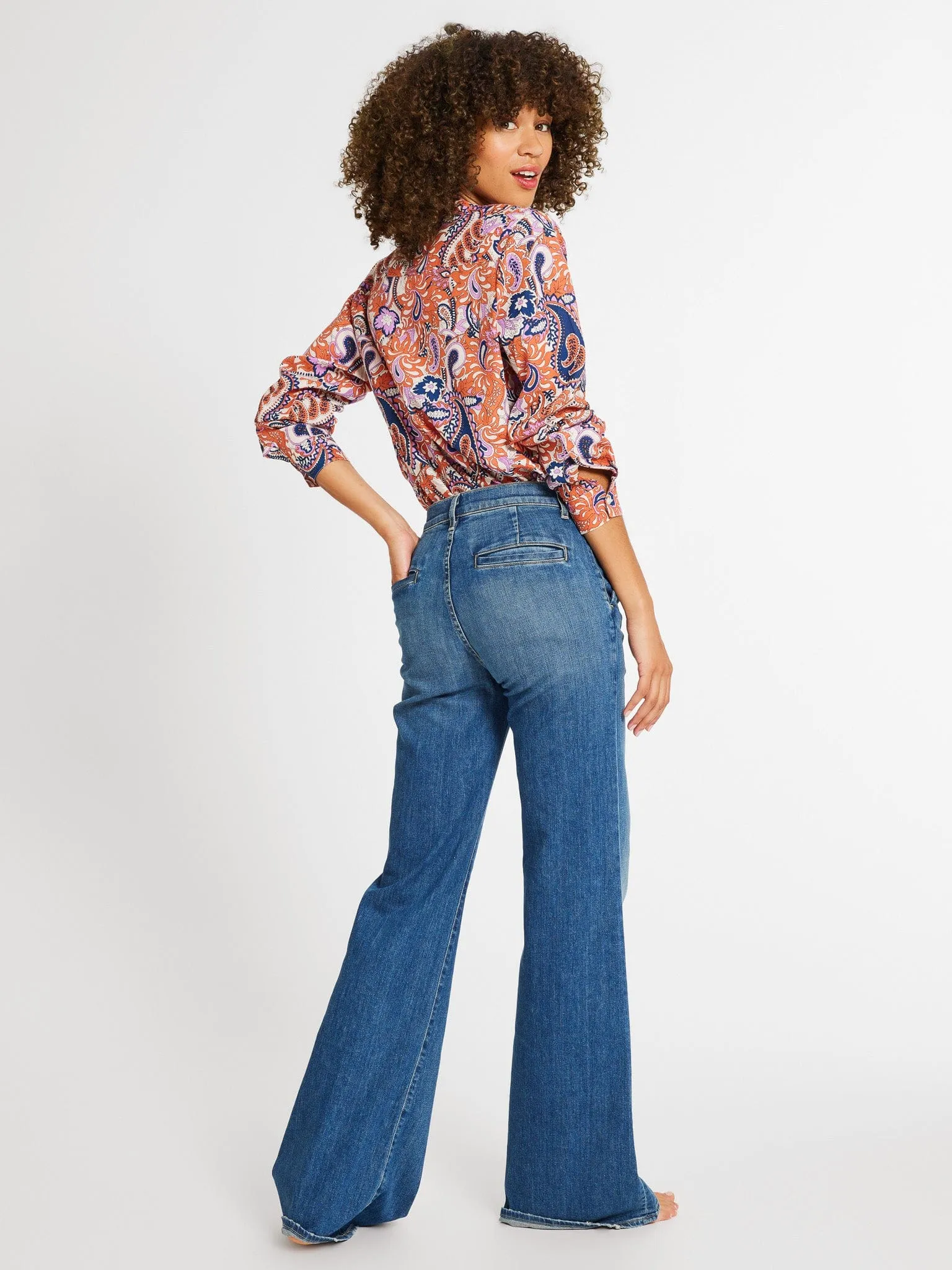 Sofia Top in Tangier sold by MILLE product image thumbnail 5