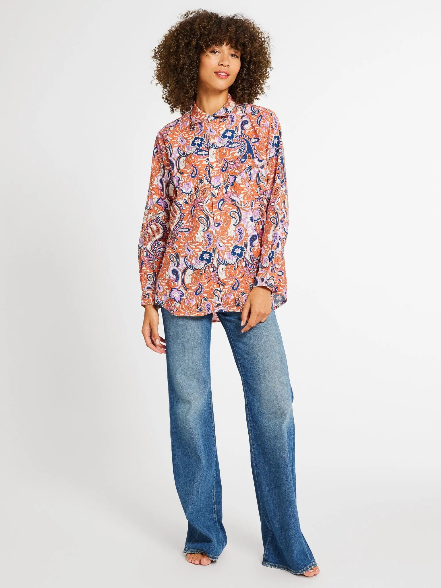 Sofia Top in Tangier sold by MILLE product image thumbnail 3