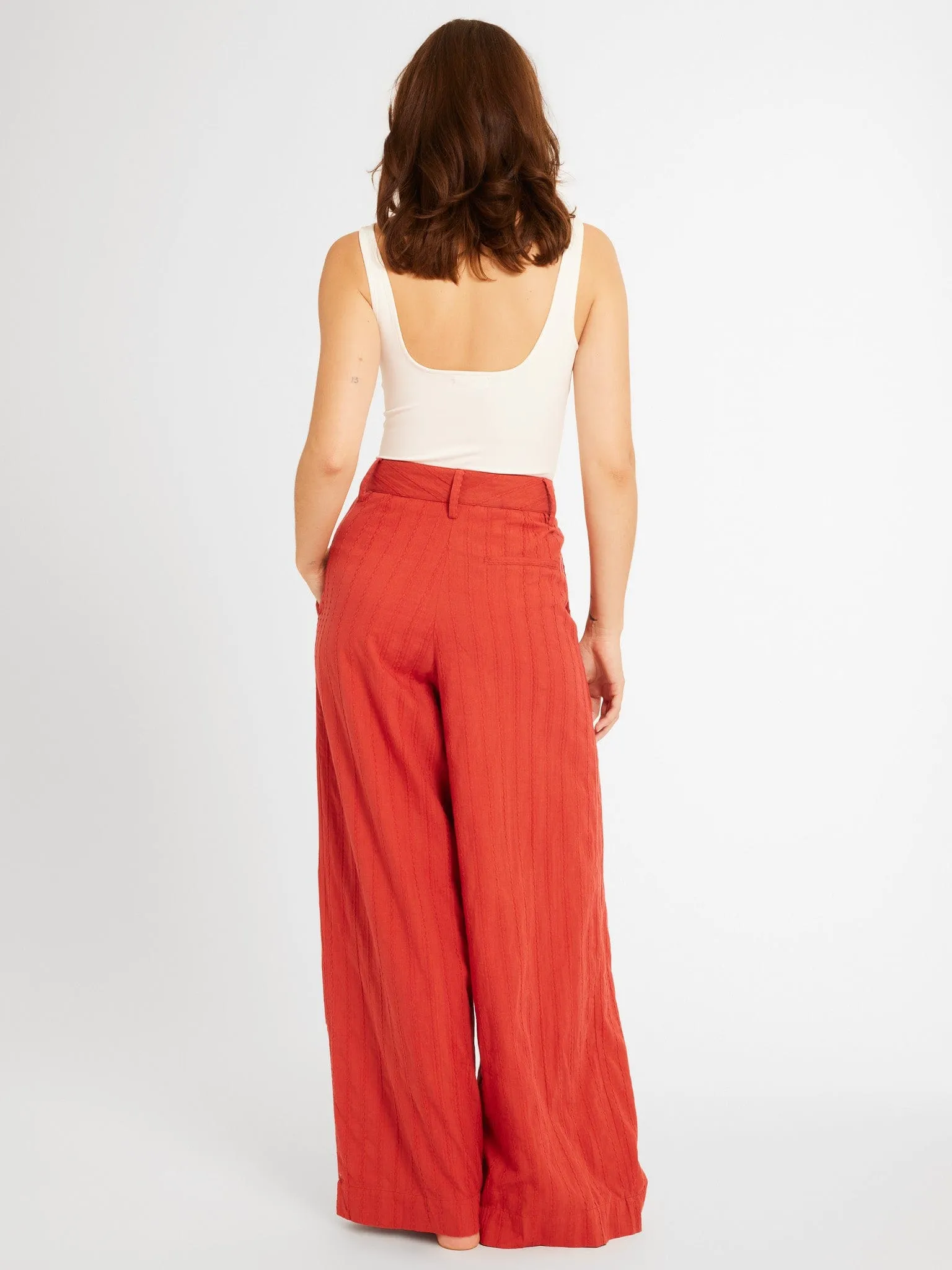 Cara Pant in Spice sold by MILLE product image thumbnail 5