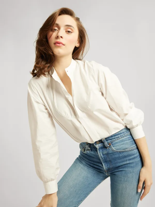 Tilda Top in White sold by MILLE