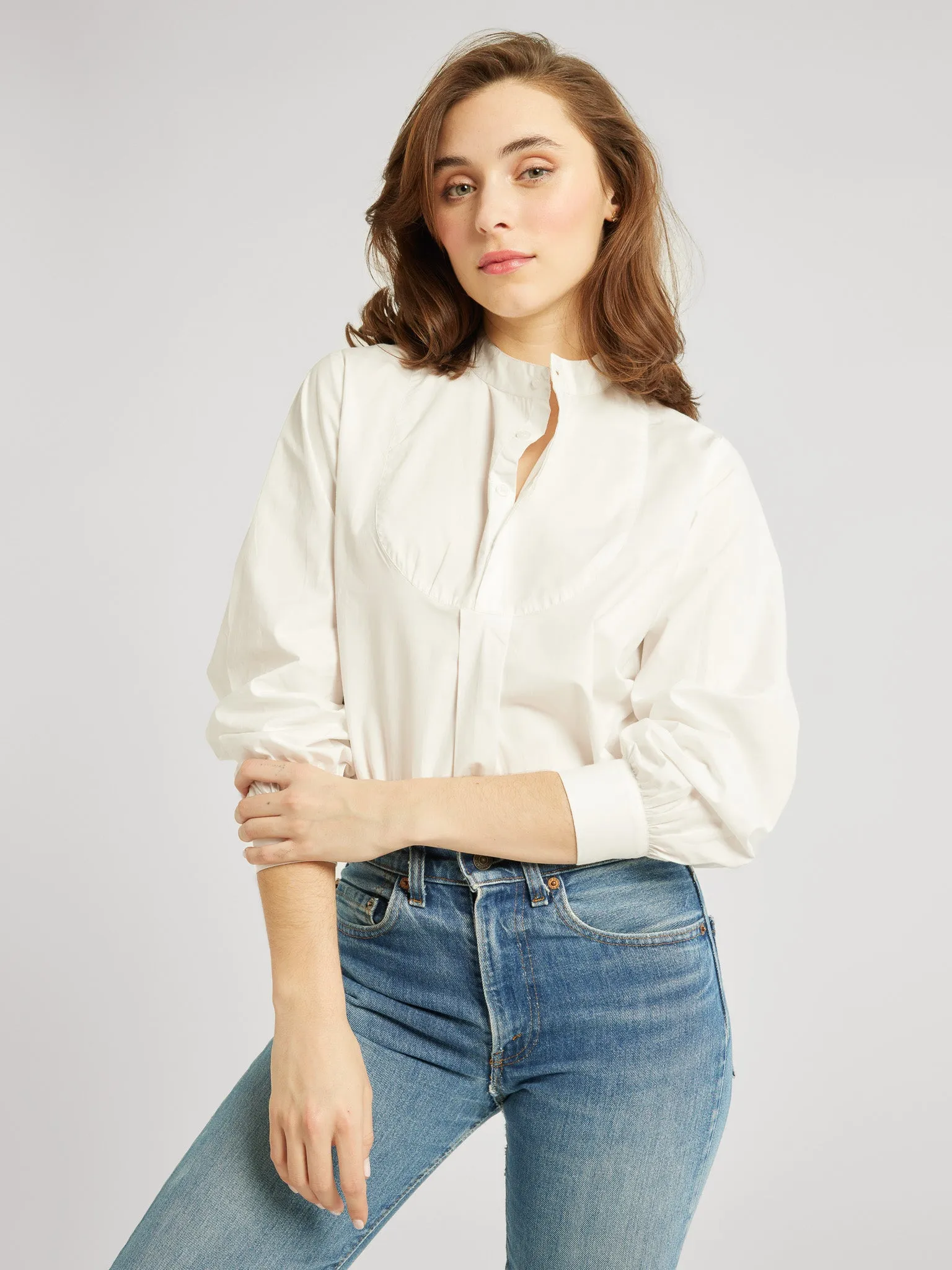 Tilda Top in White sold by MILLE product image thumbnail 3