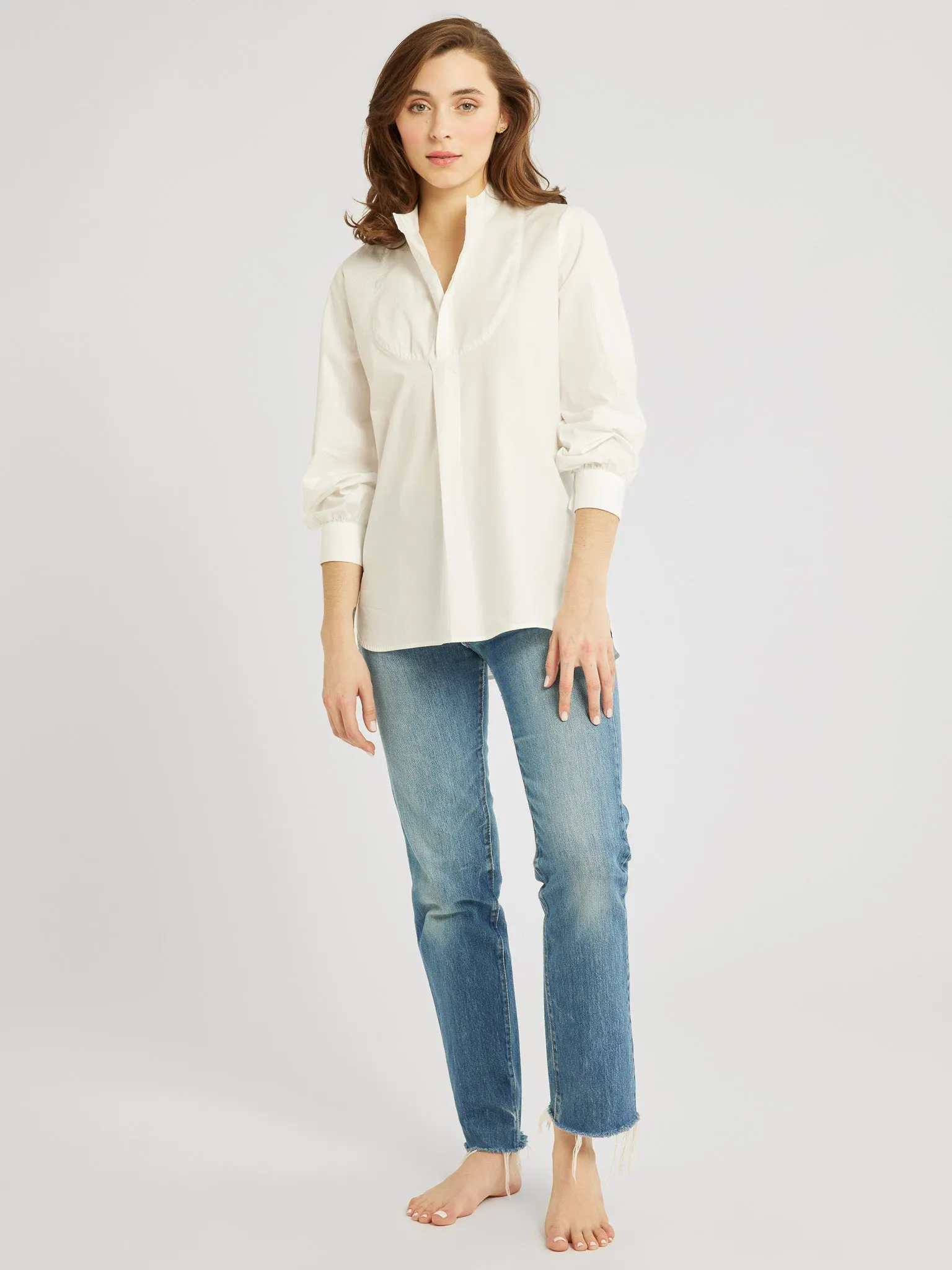 Tilda Top in White sold by MILLE product image thumbnail 2
