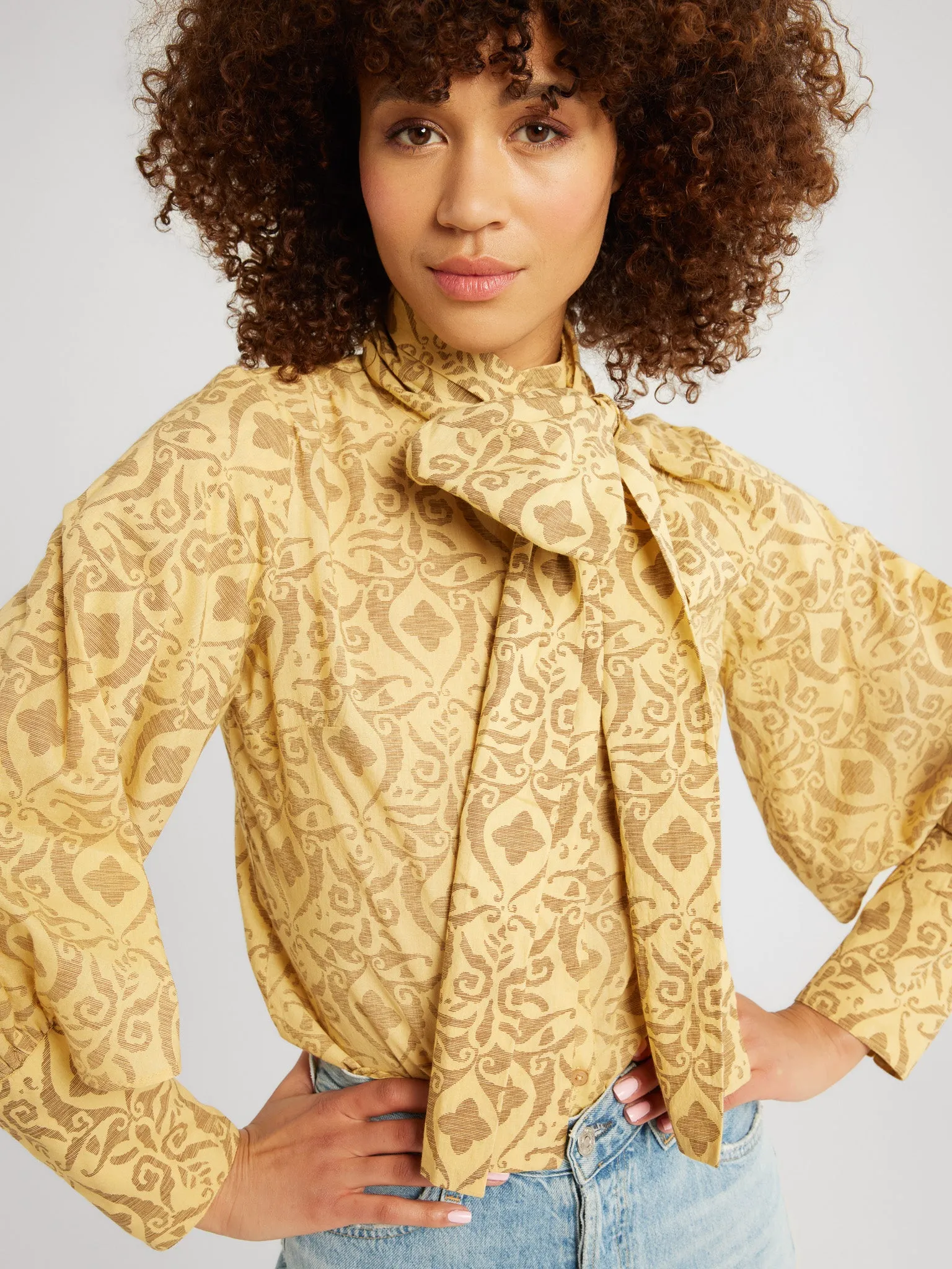 Gigi Top in Rhodes sold by MILLE product image thumbnail 4