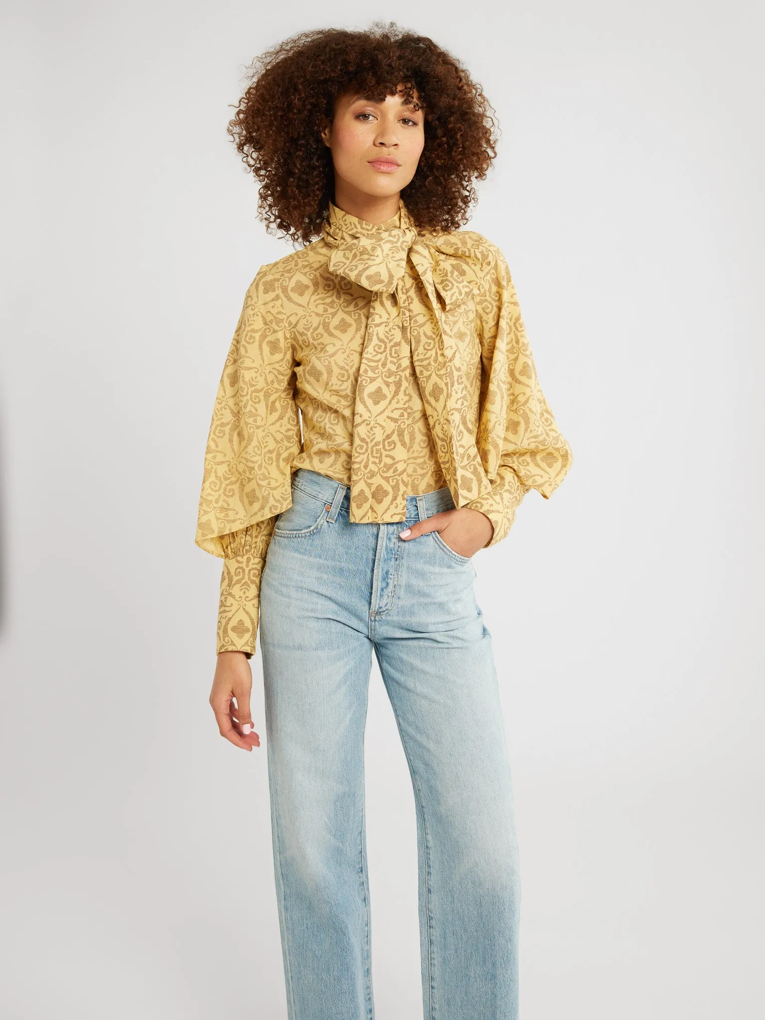 Gigi Top in Rhodes sold by MILLE product image thumbnail 3