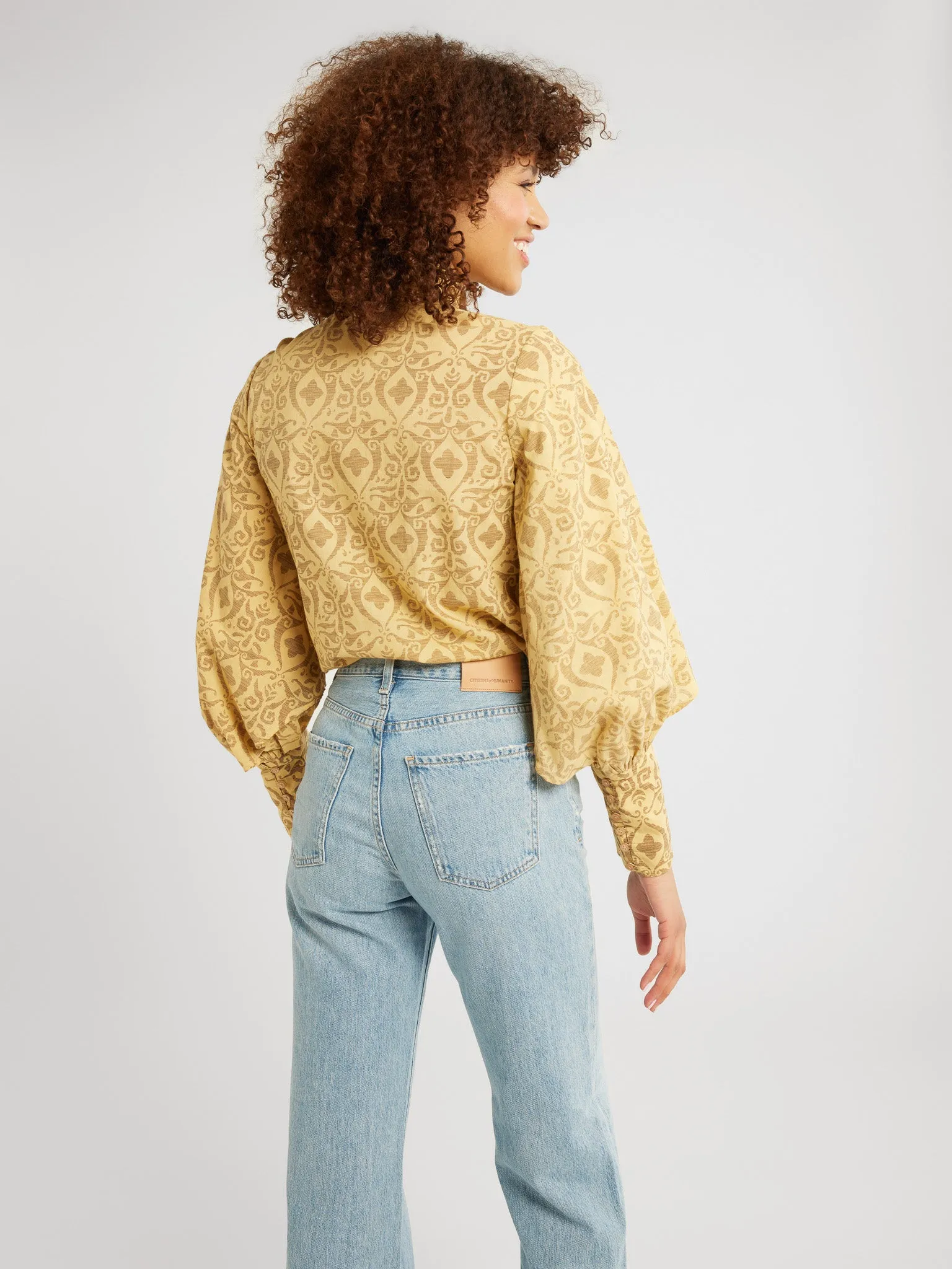 Gigi Top in Rhodes sold by MILLE product image thumbnail 2