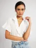 Vanessa Top in Pearl Swiss Dot sold by MILLE