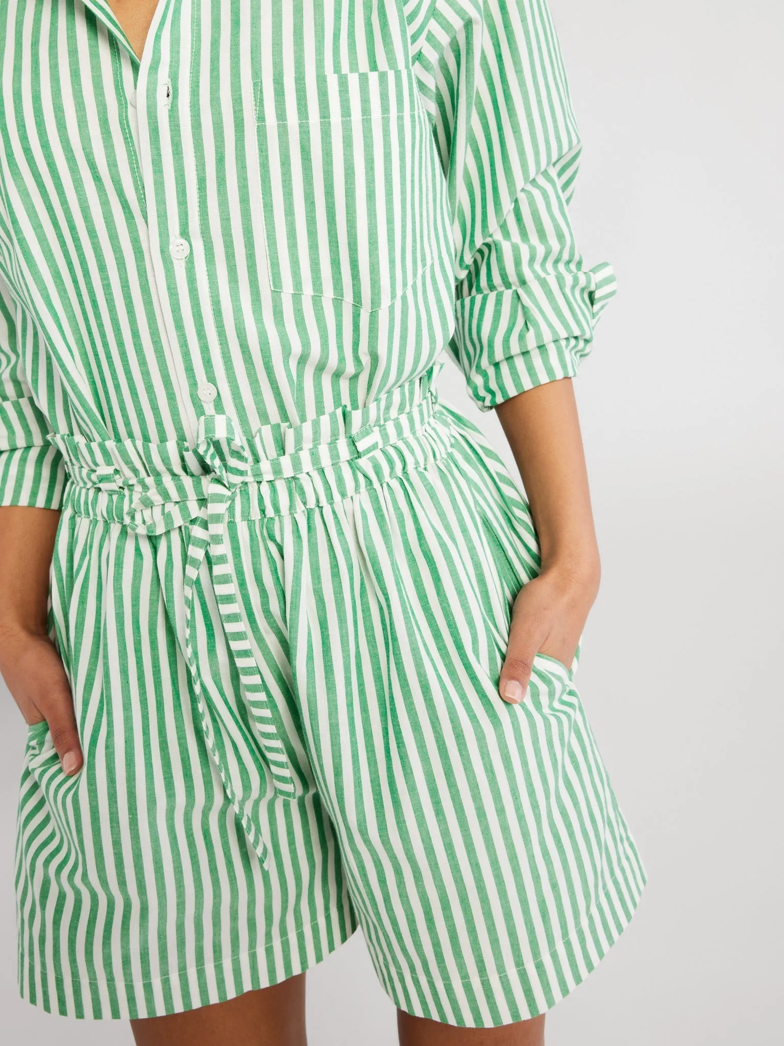 Sofia Top in Kelly Stripe sold by MILLE product image thumbnail 3