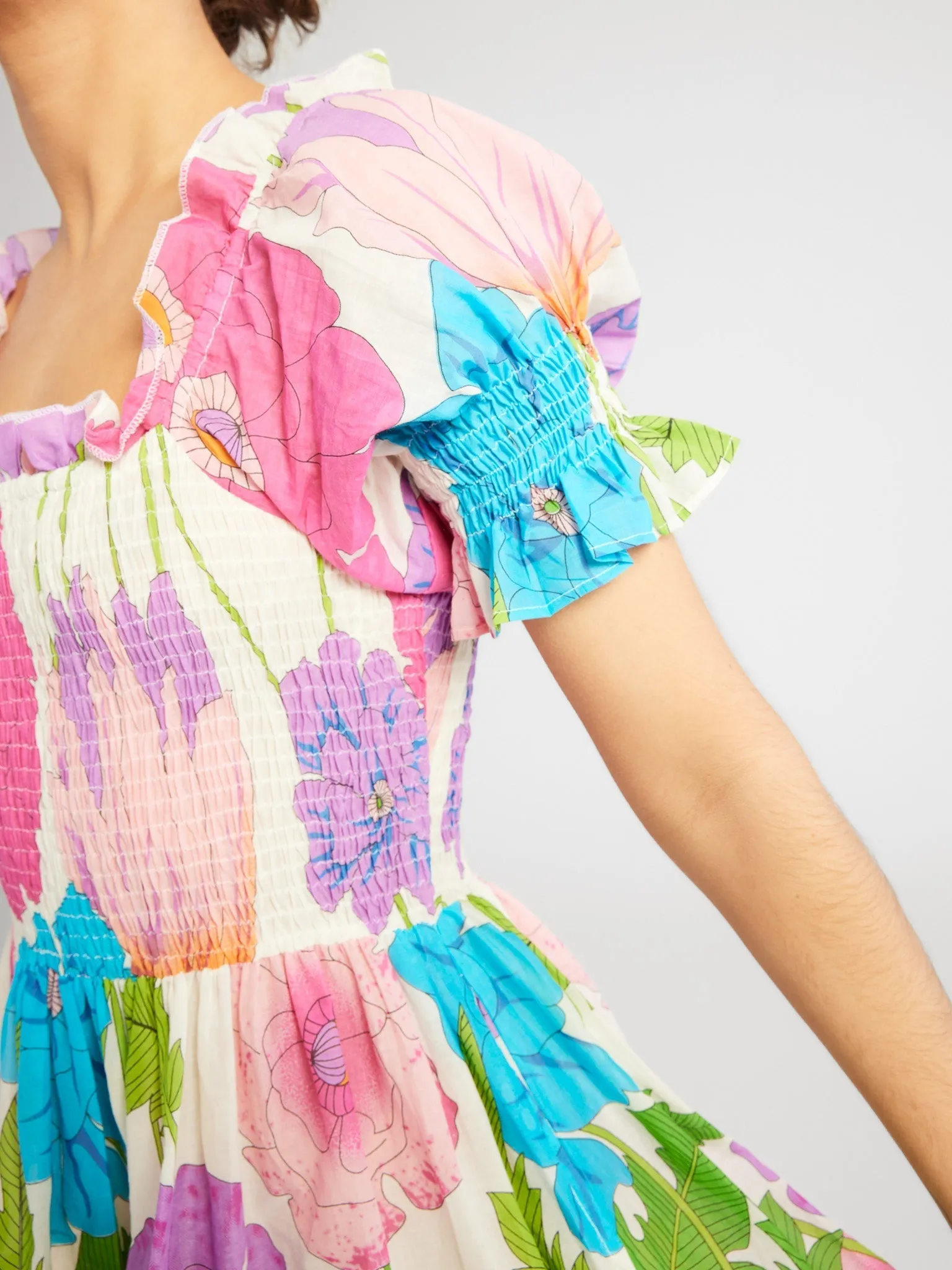 Kiki Dress in Sedgwick sold by MILLE product image thumbnail 5