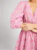 Claudia Dress in Pink Daisy sold by MILLE