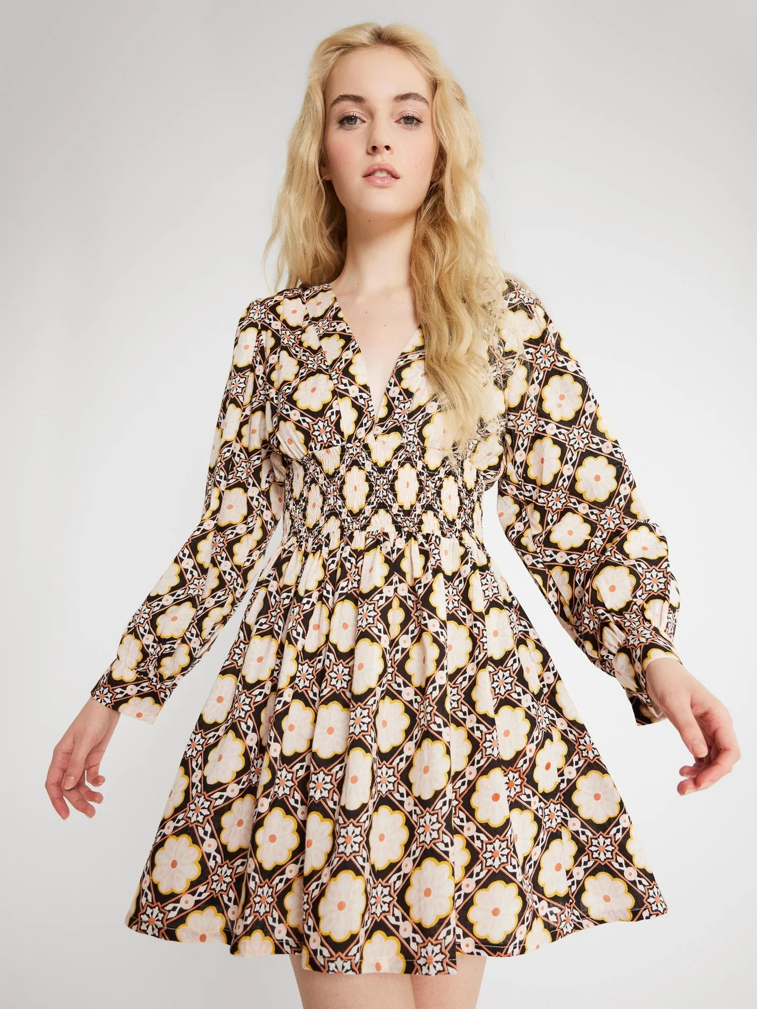 Claudia Dress in Merida sold by MILLE