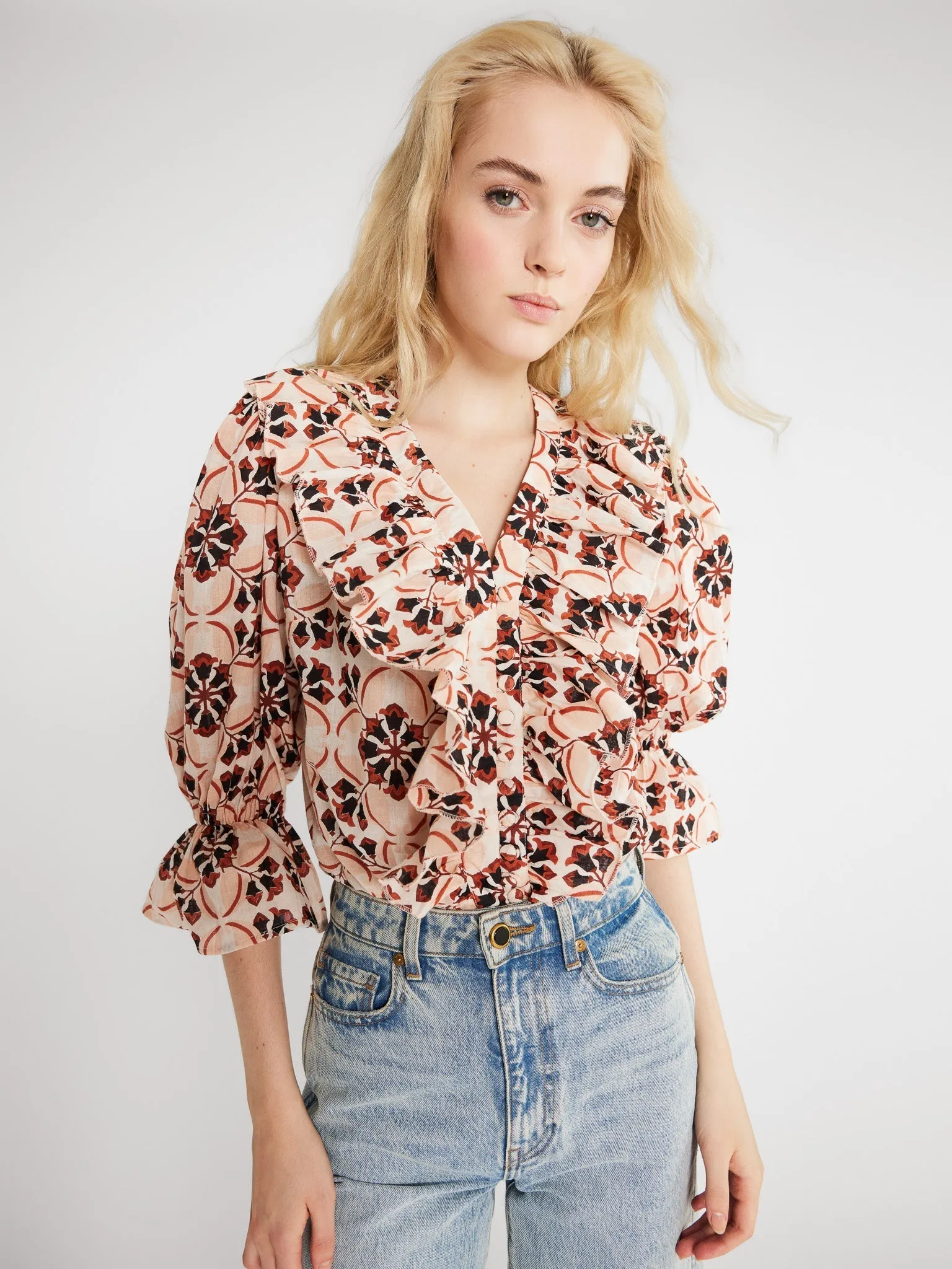 Hanna Top in Sayulita sold by MILLE product image thumbnail 2