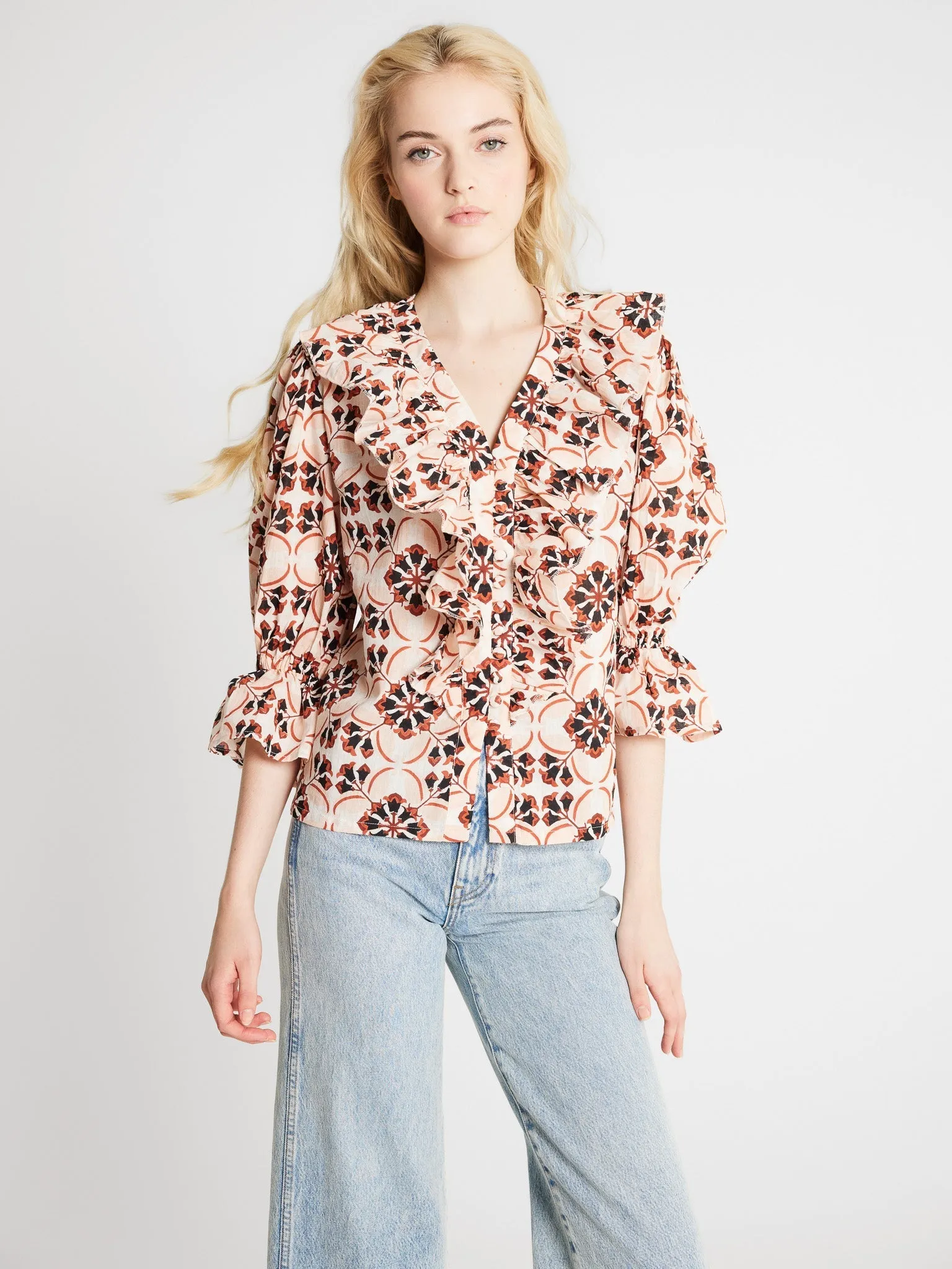 Hanna Top in Sayulita sold by MILLE product image thumbnail 3