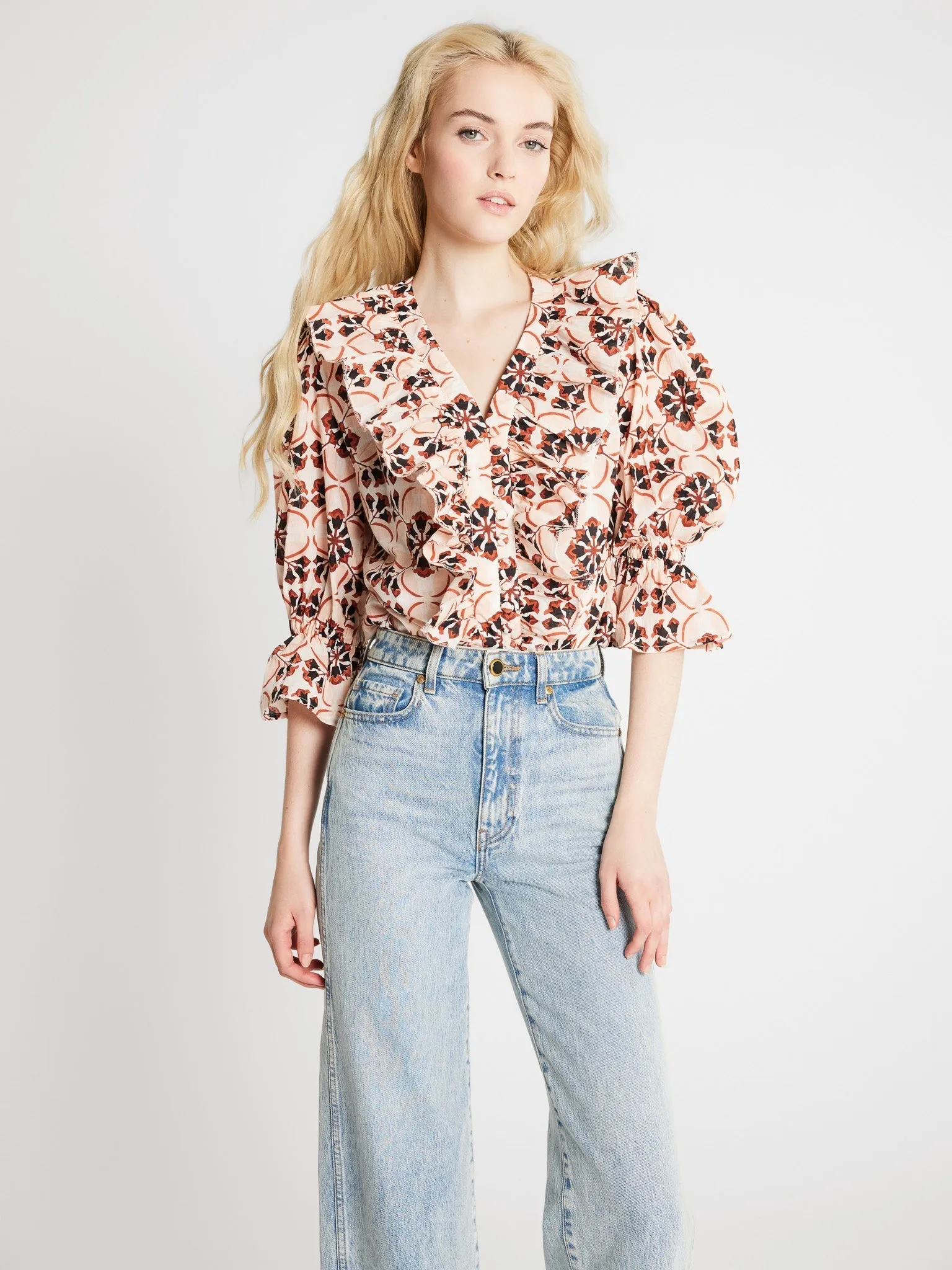 Hanna Top in Sayulita sold by MILLE product image thumbnail 5