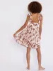 Kiara Dress in Cafe Bouquet sold by MILLE