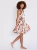 Kiara Dress in Cafe Bouquet sold by MILLE