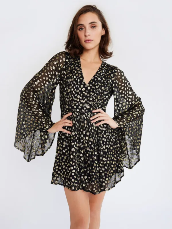 Goldie Dress in Gold Dust sold by MILLE