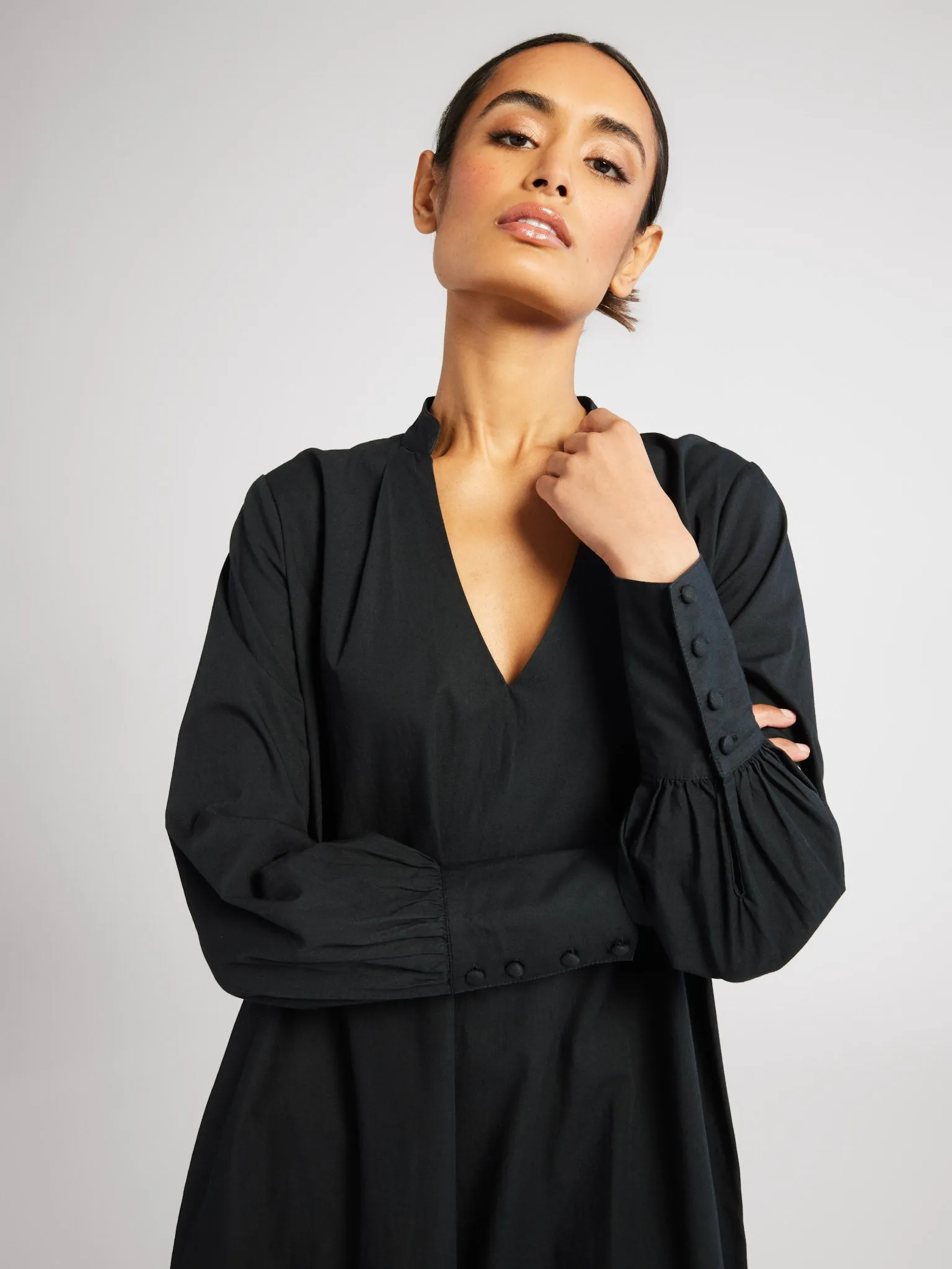Esther Dress in Black sold by MILLE product image thumbnail 2