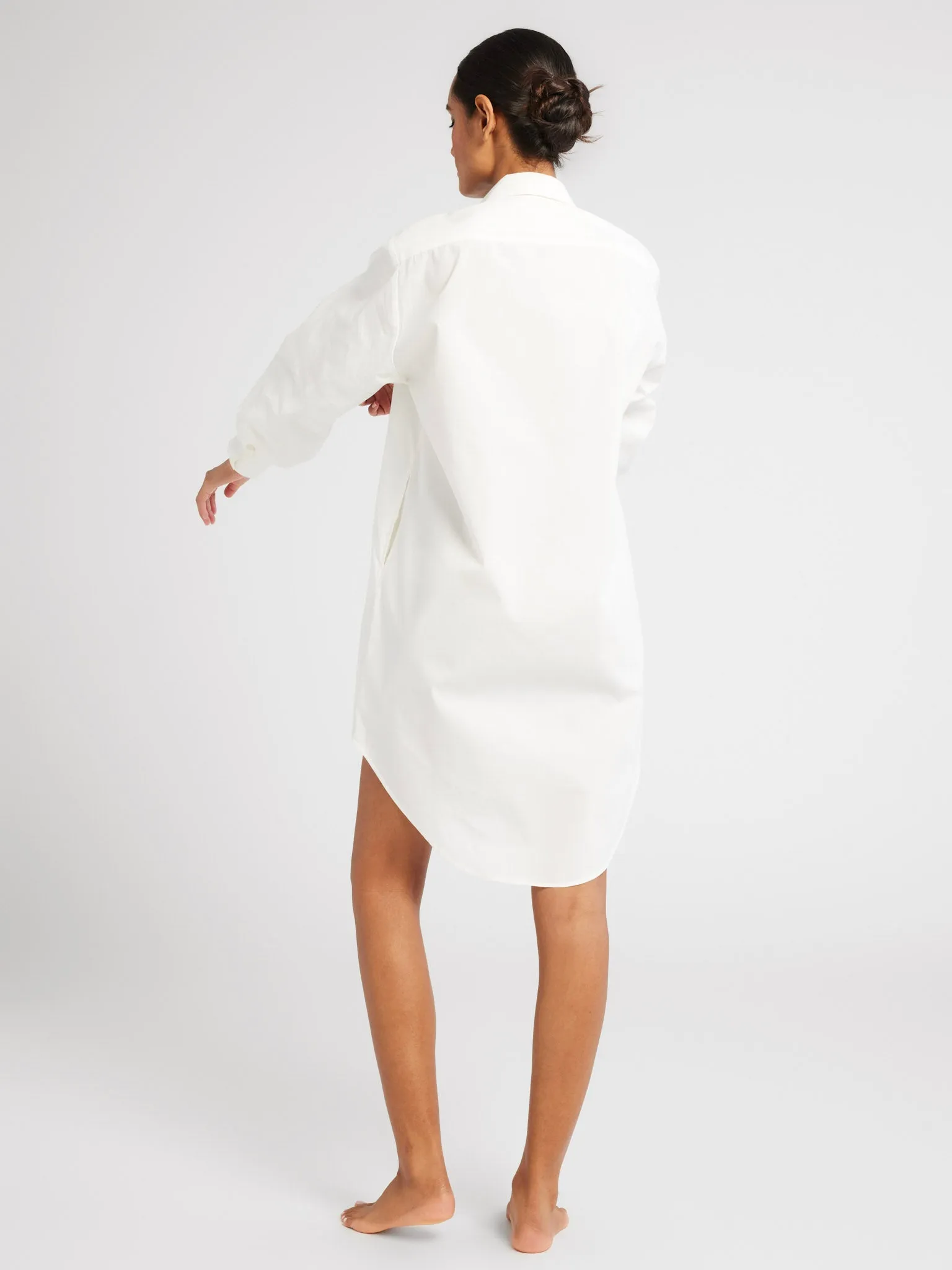 Holly Mini Dress in White sold by MILLE product image thumbnail 4