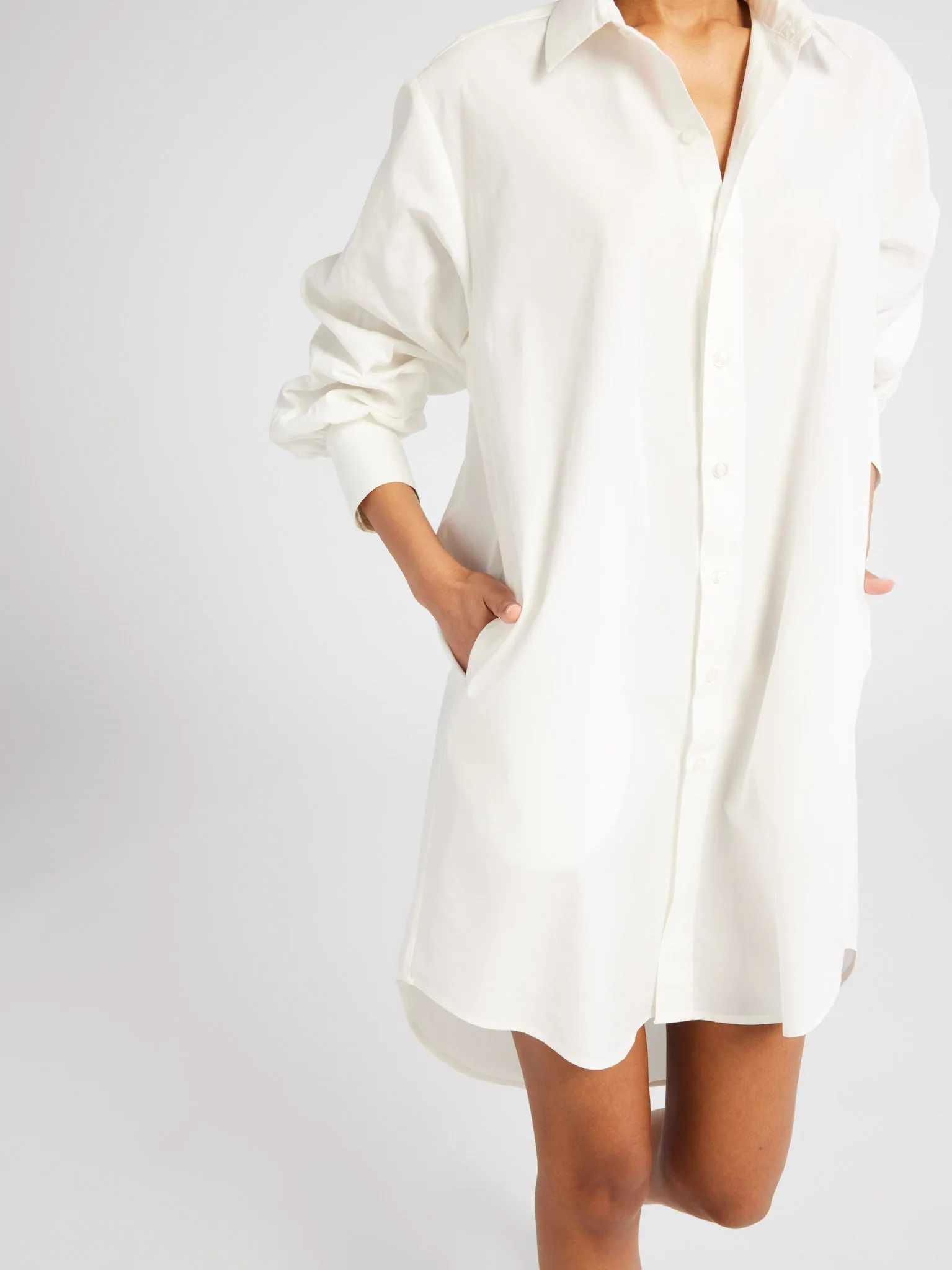 Holly Mini Dress in White sold by MILLE product image thumbnail 2