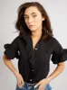 Vanessa Top in Black sold by MILLE