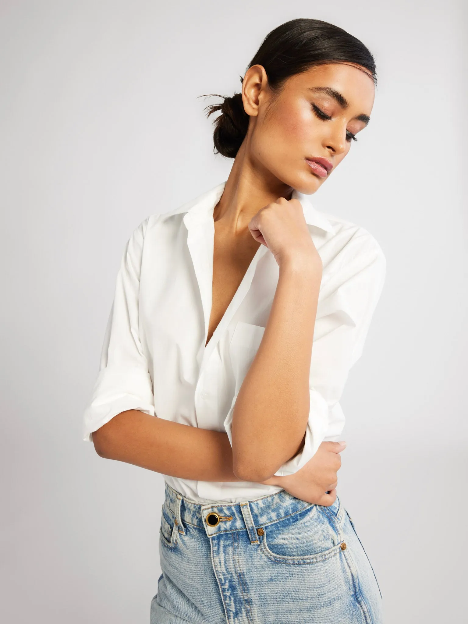 Sofia Top in White sold by MILLE