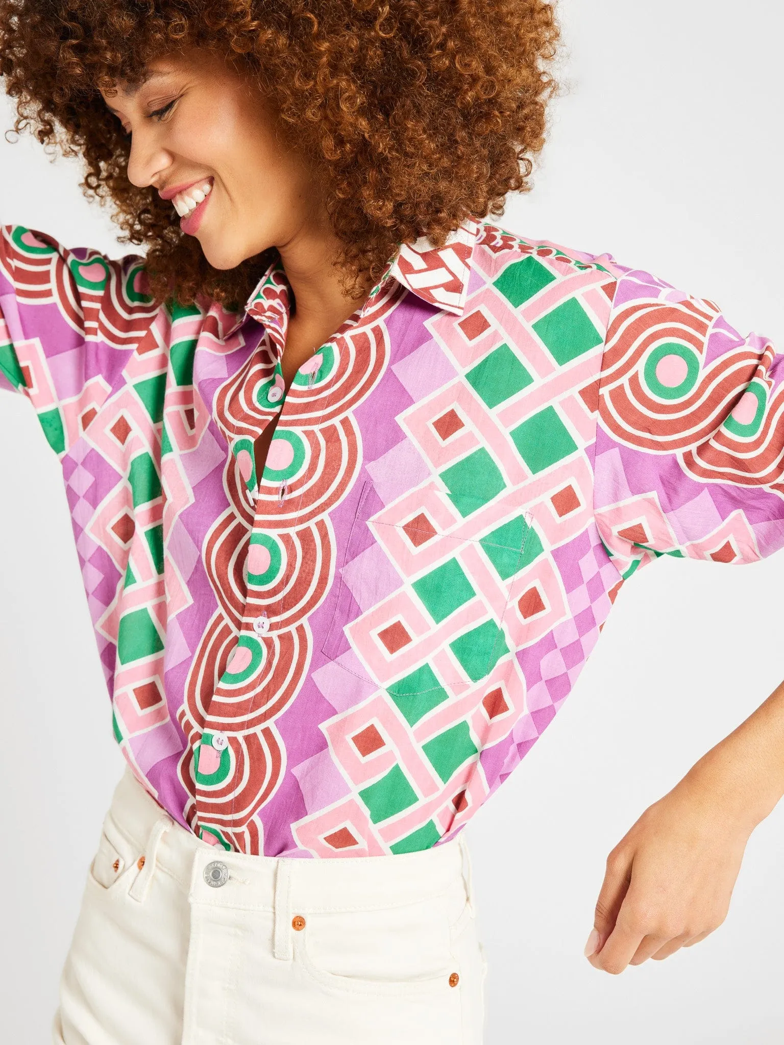 Sofia Top in Casa sold by MILLE product image thumbnail 4