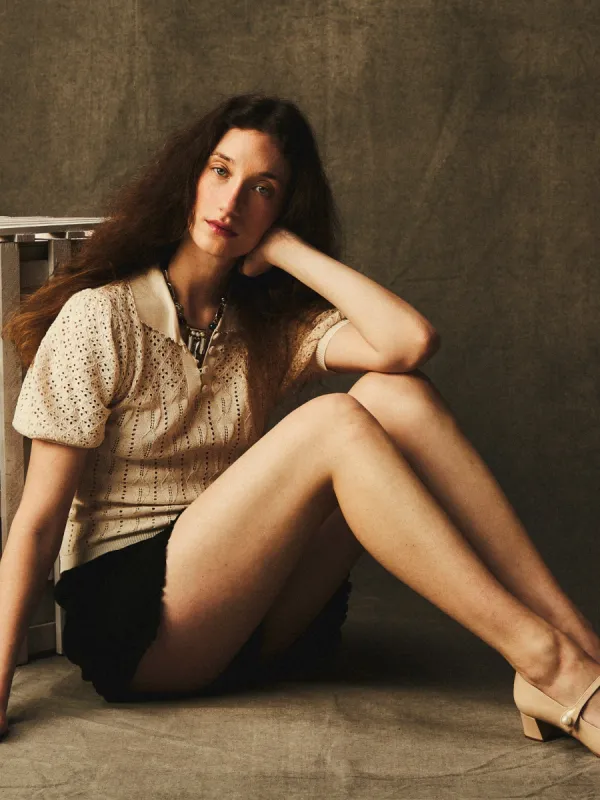 Nina Henley in Ivory sold by MILLE