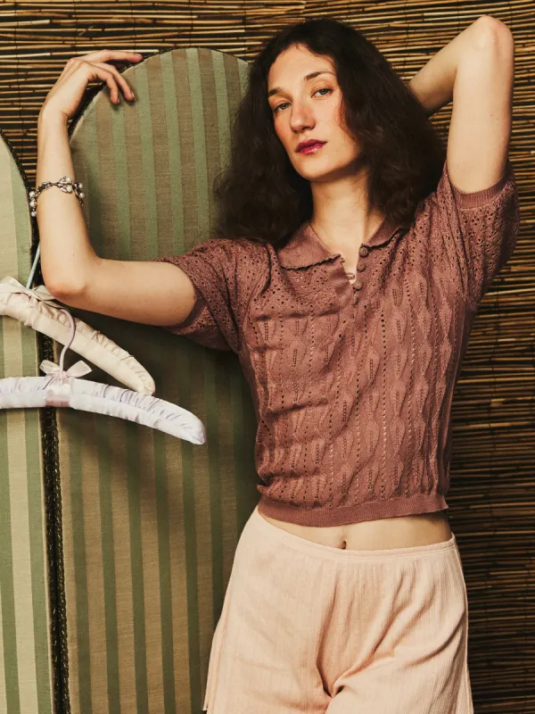 Nina Henley in Rose Latte sold by MILLE