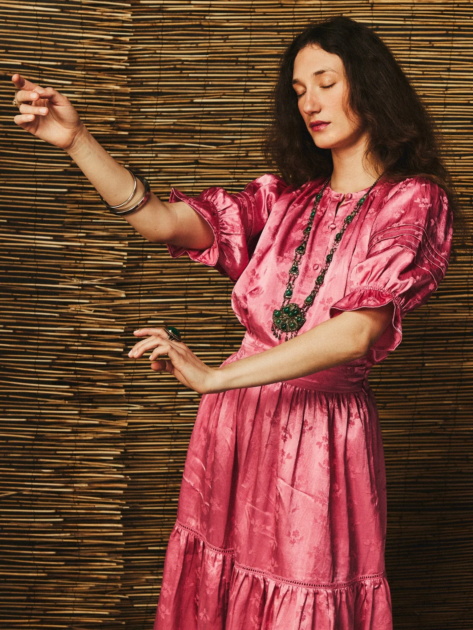 Betty Skirt in Geranium sold by MILLE product image thumbnail 3