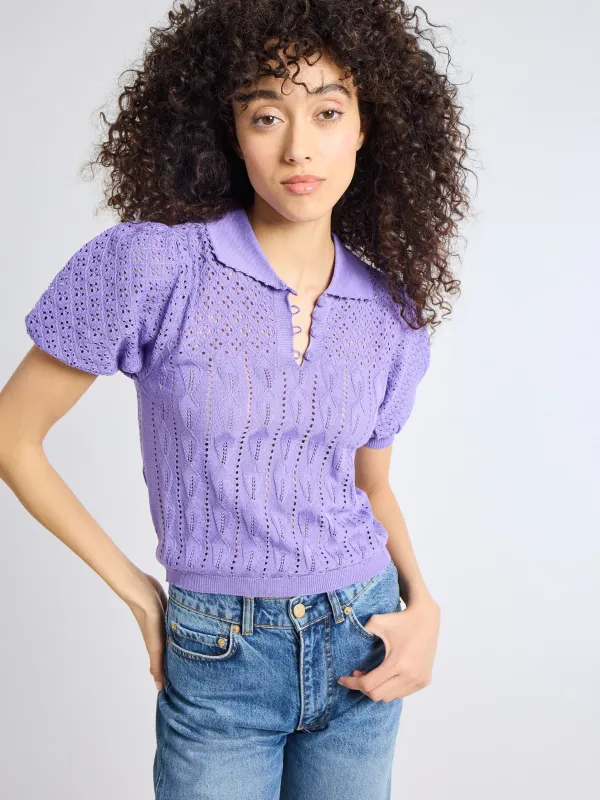 Nina Henley in Periwinkle made by MILLE