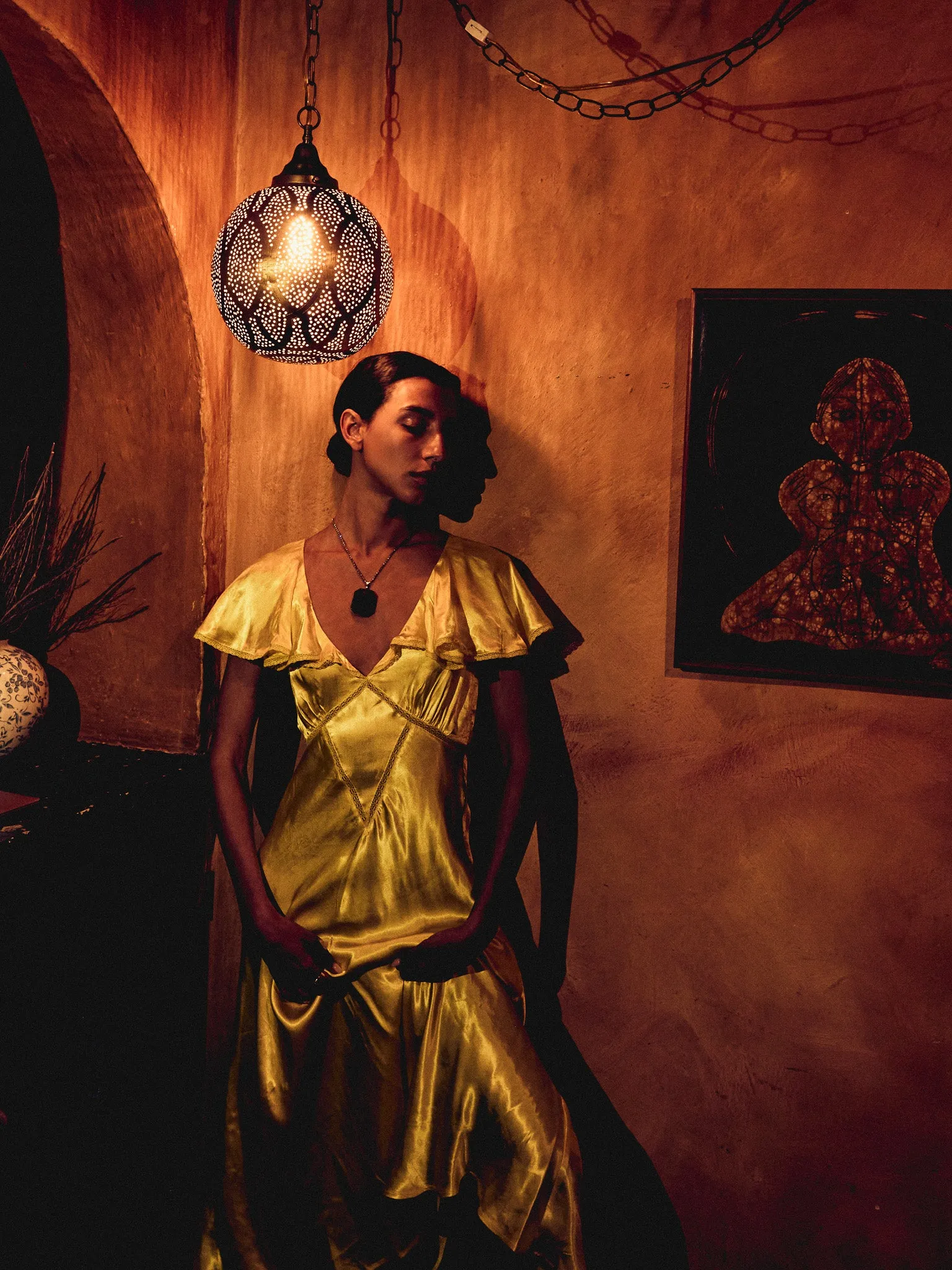 Eloise Dress in Citron sold by MILLE product image thumbnail 2