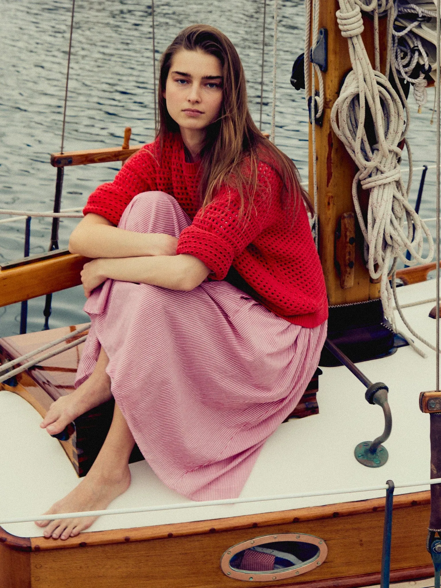 Kitty Pullover in Red sold by MILLE product image thumbnail 2