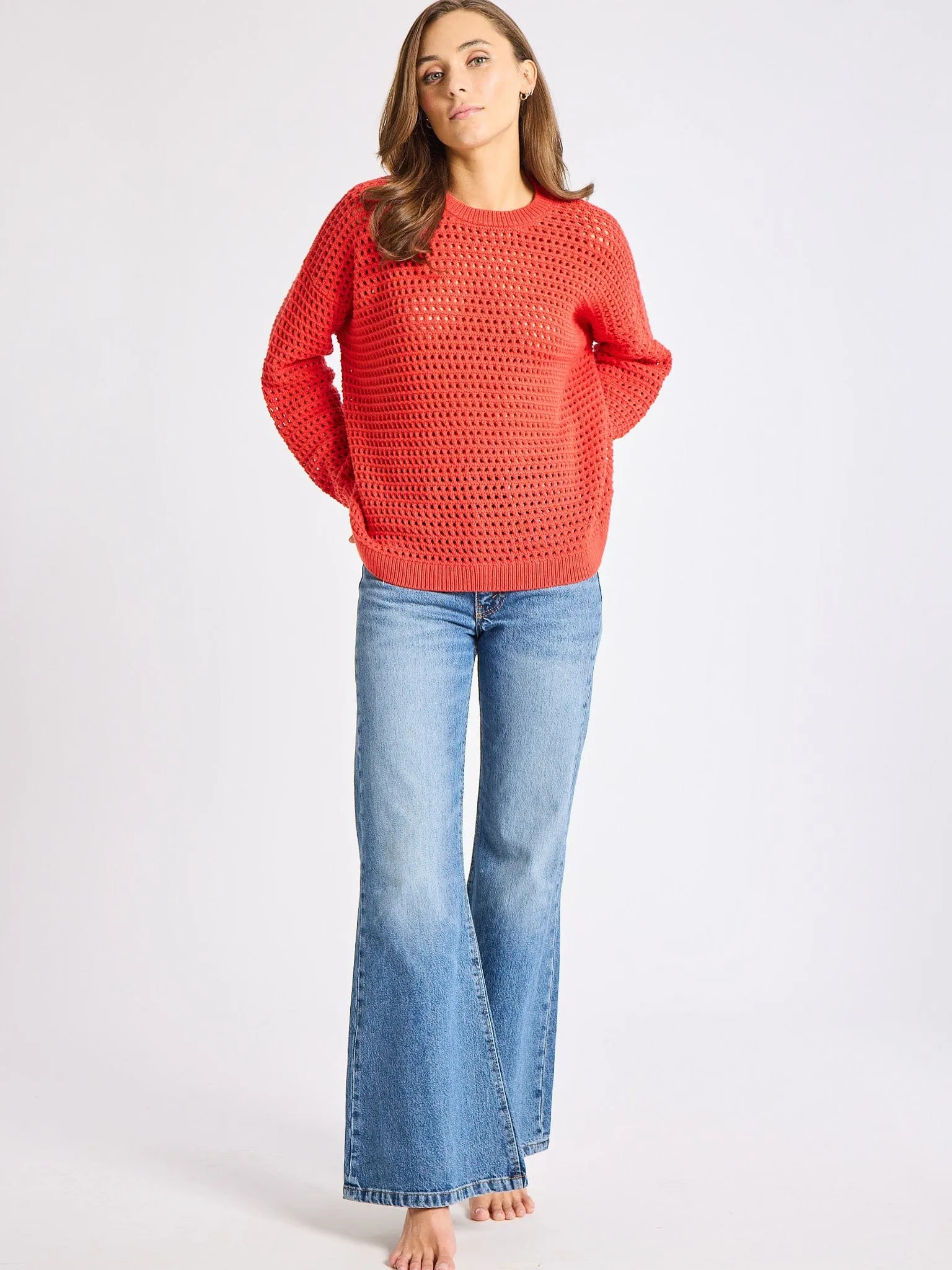 Kitty Pullover in Red sold by MILLE product image thumbnail 5
