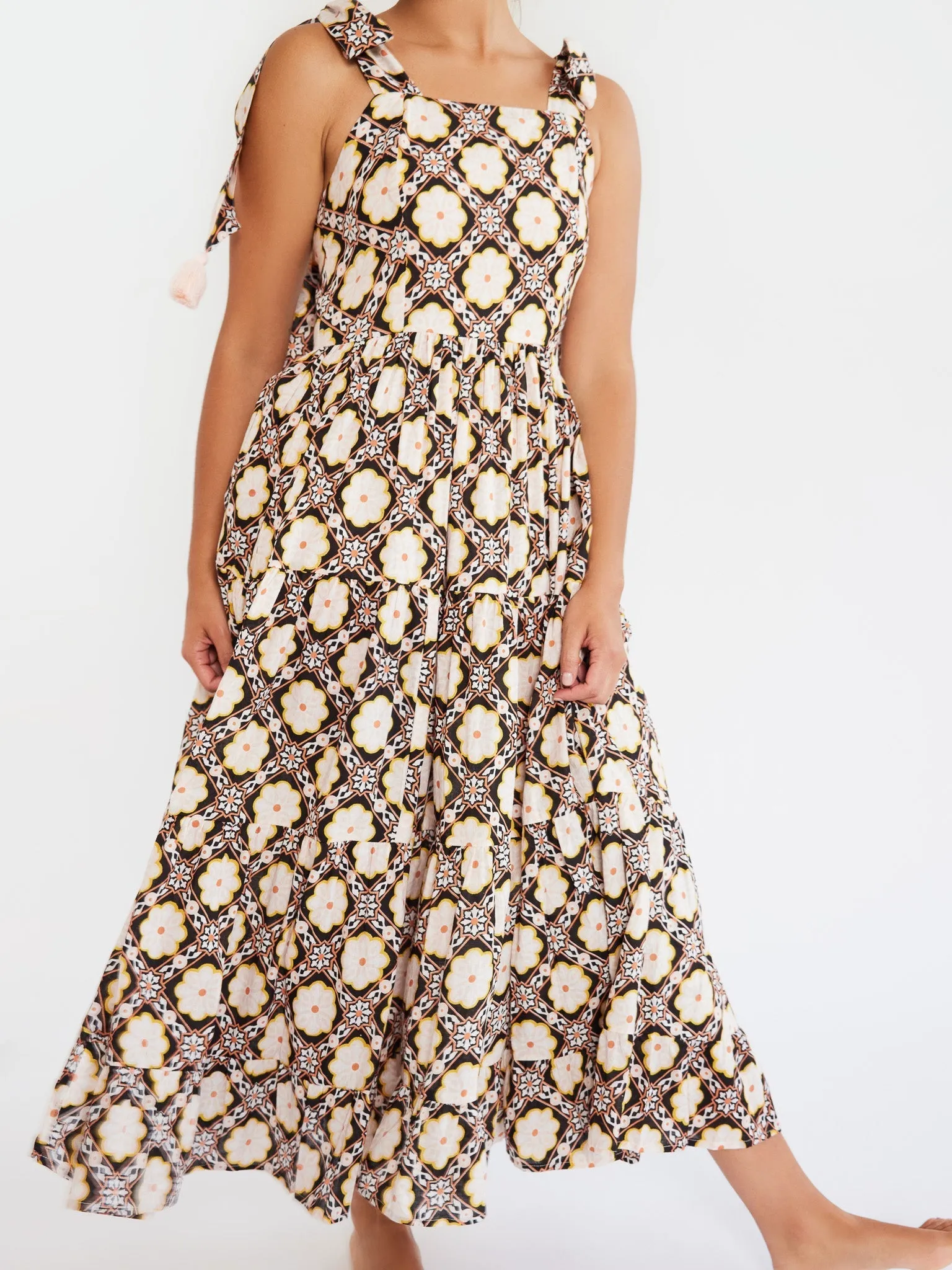 Daphne Dress in Merida sold by MILLE product image thumbnail 3