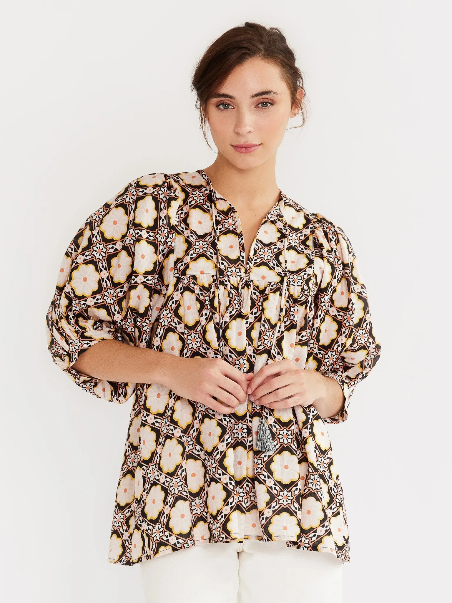 Thalia Top in Merida sold by MILLE