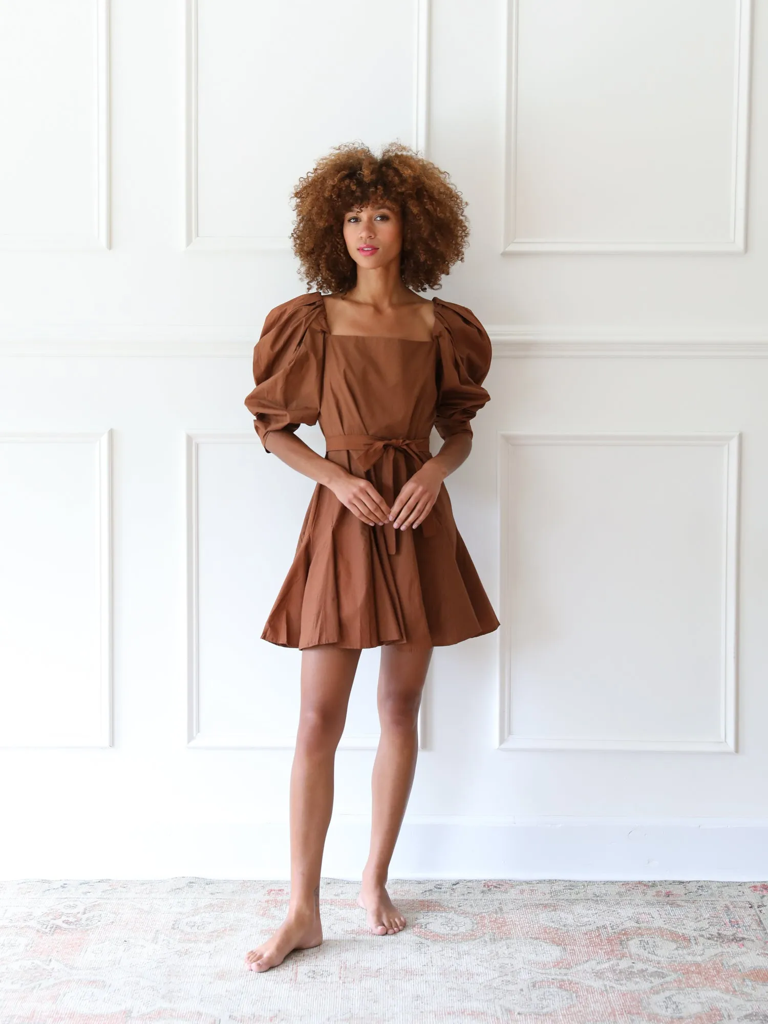 Anais Dress in Clay sold by MILLE product image thumbnail 2