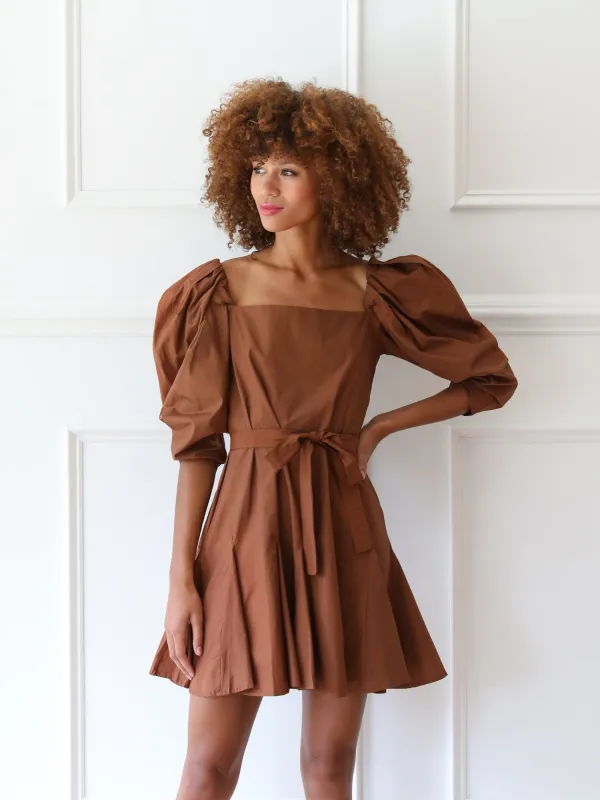 Anais Dress in Clay sold by MILLE