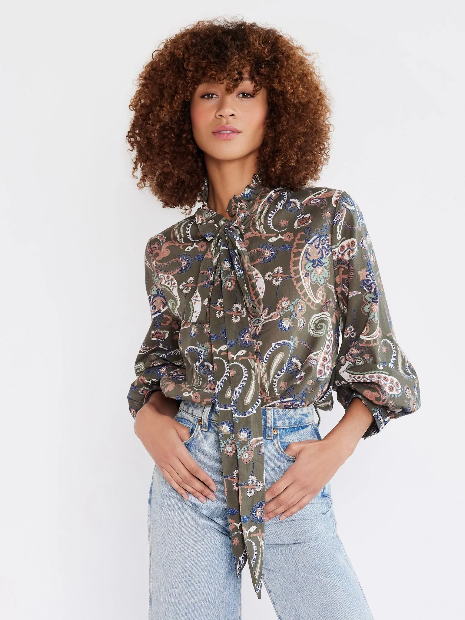 Blair Top in Le Marais sold by MILLE