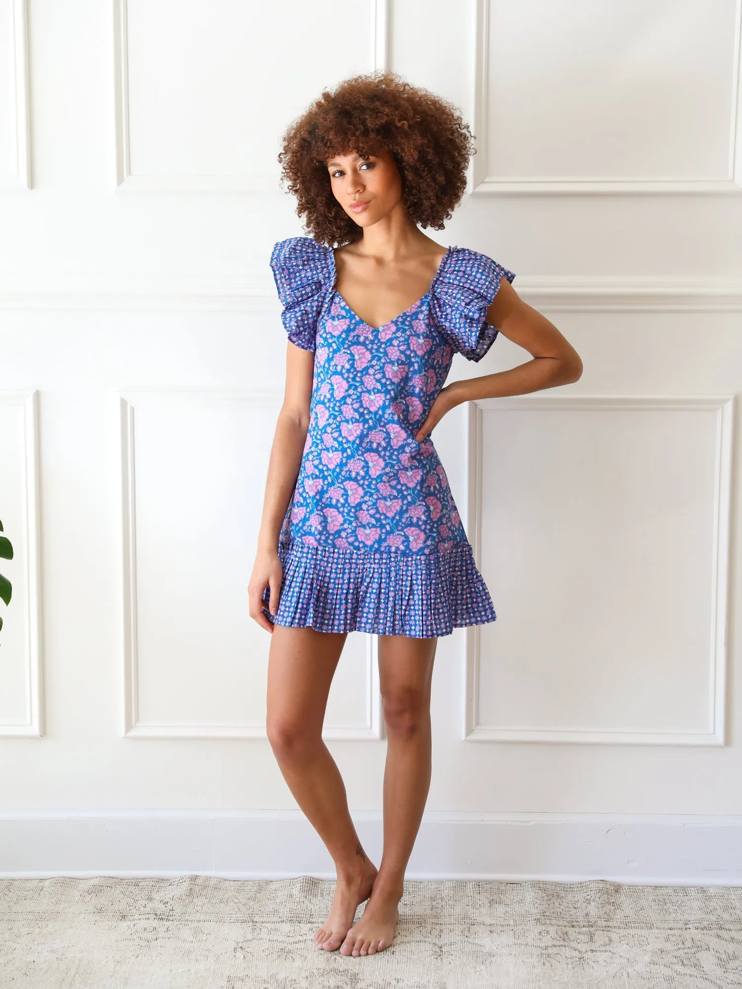 Ingrid Dress in Carnaby Floral sold by MILLE product image thumbnail 2